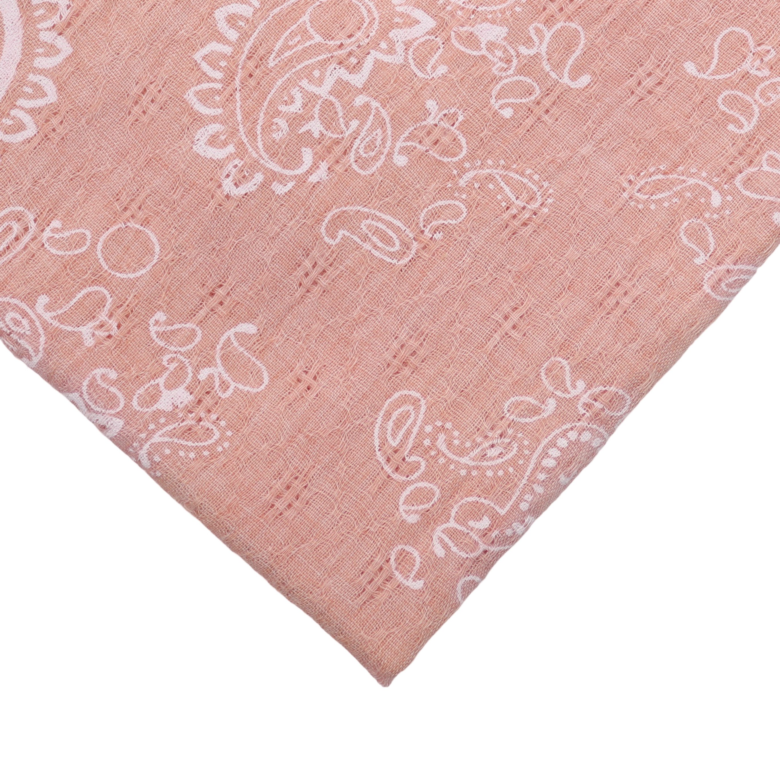 MIRROSI Nickituch ierecktuch ca. 60 × 60 cm, wunderschönes Paisley-Muster, Damen Halstuch ideal für Frühling, Sommer oder Herbst