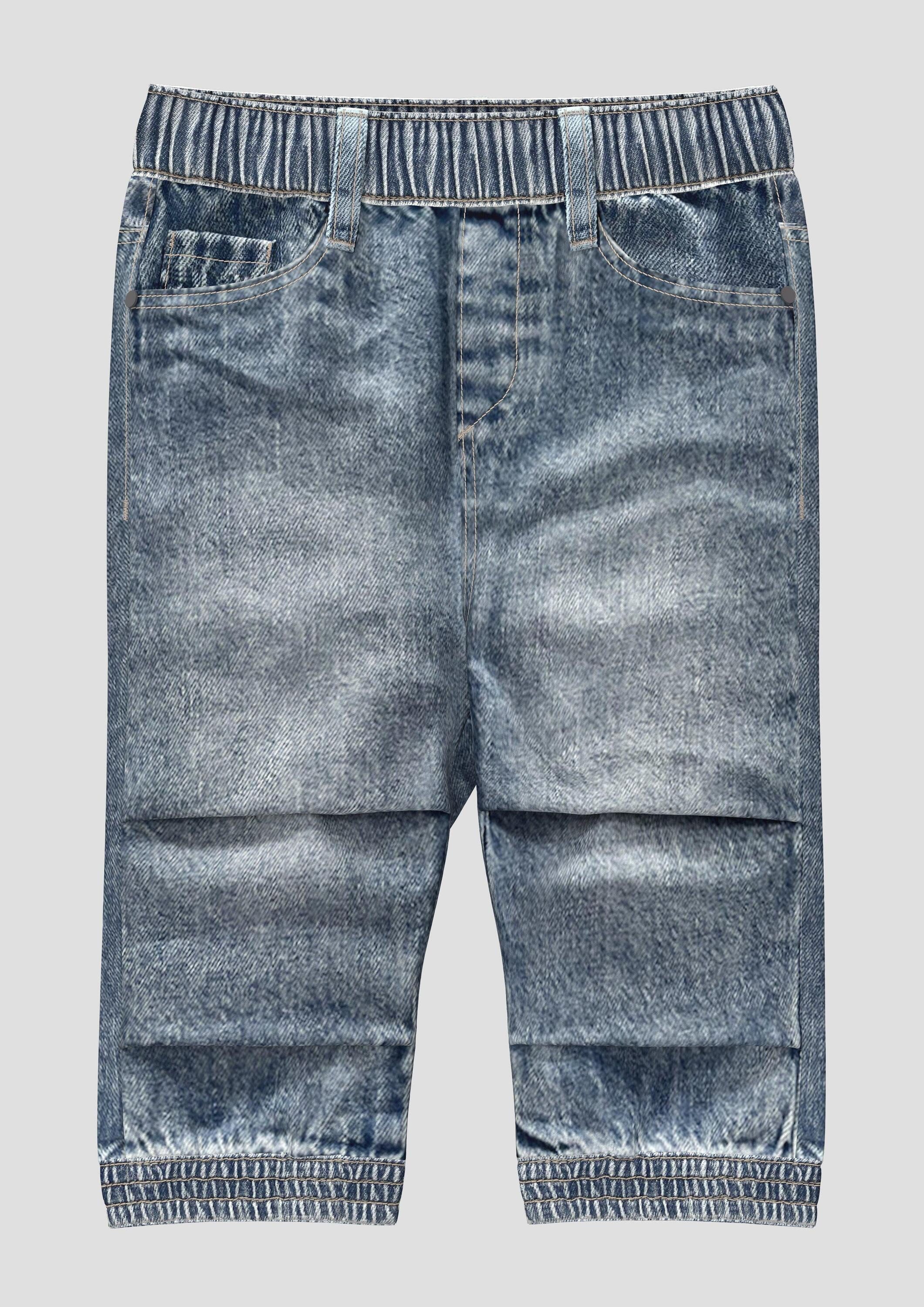 Weite Jeans Jeans-Hose