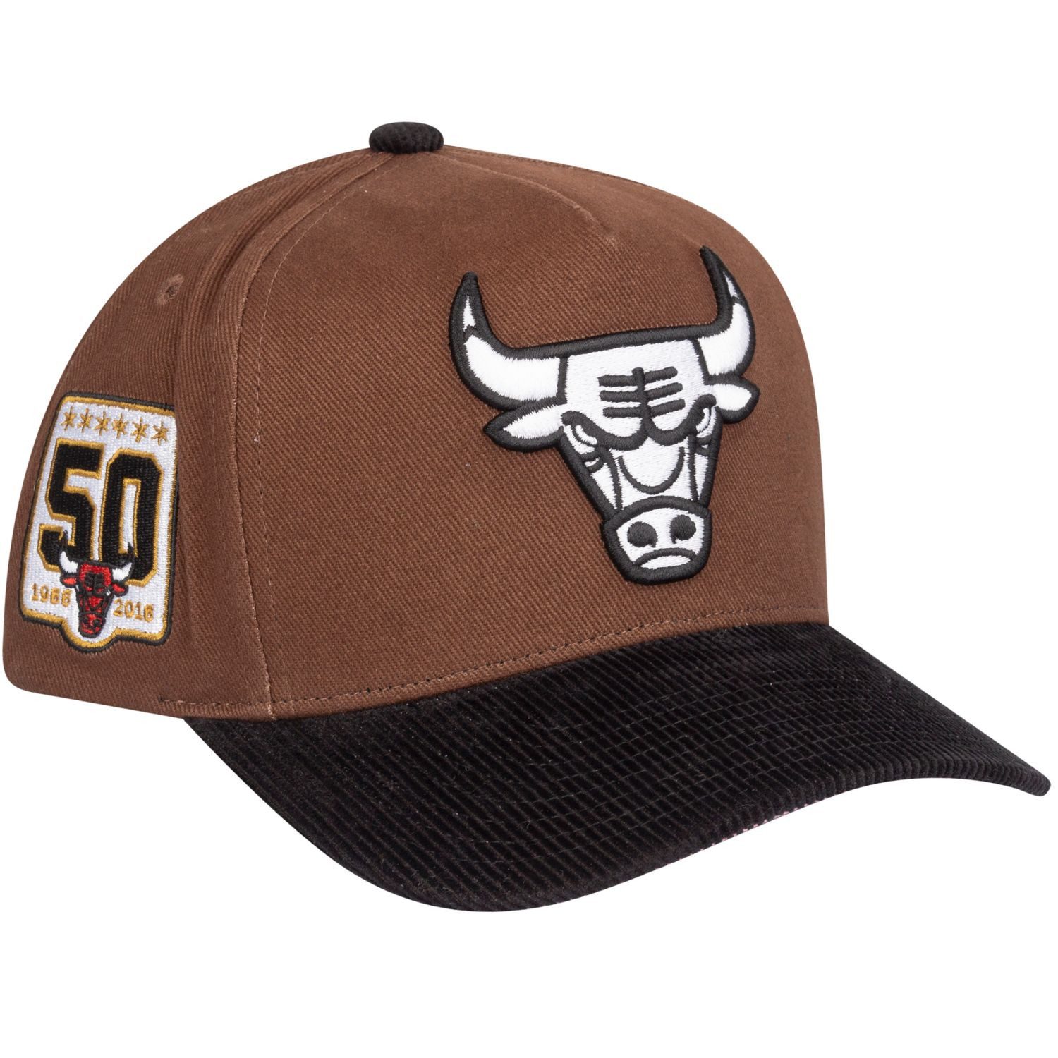 Mitchell & Ness Snapback Cap Stretch BLK Chicago Bulls