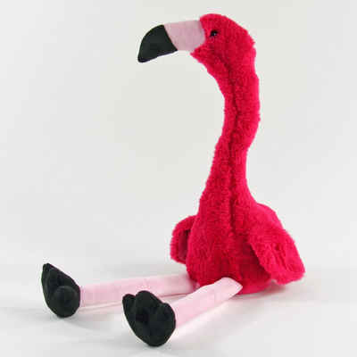 Kögler Kuscheltier Labertier Flamingo PEET labert alles nach und wackelt 34,5x14x32cm mit