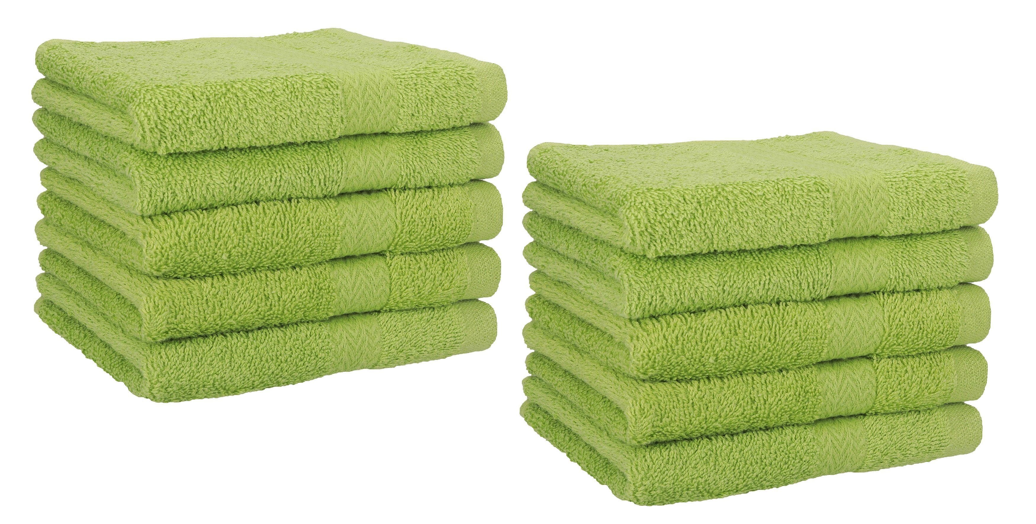 Betz Gästehandtücher 10 tlg. Gästehandtücher-Set PREMIUM 100 % Baumwolle 30x50cm, 100% Baumwolle (10-St)