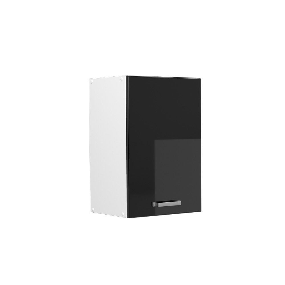 Vicco Hängeschrank R-Line, Schwarz Hochglanz/Weiß, 40 günstig online kaufen