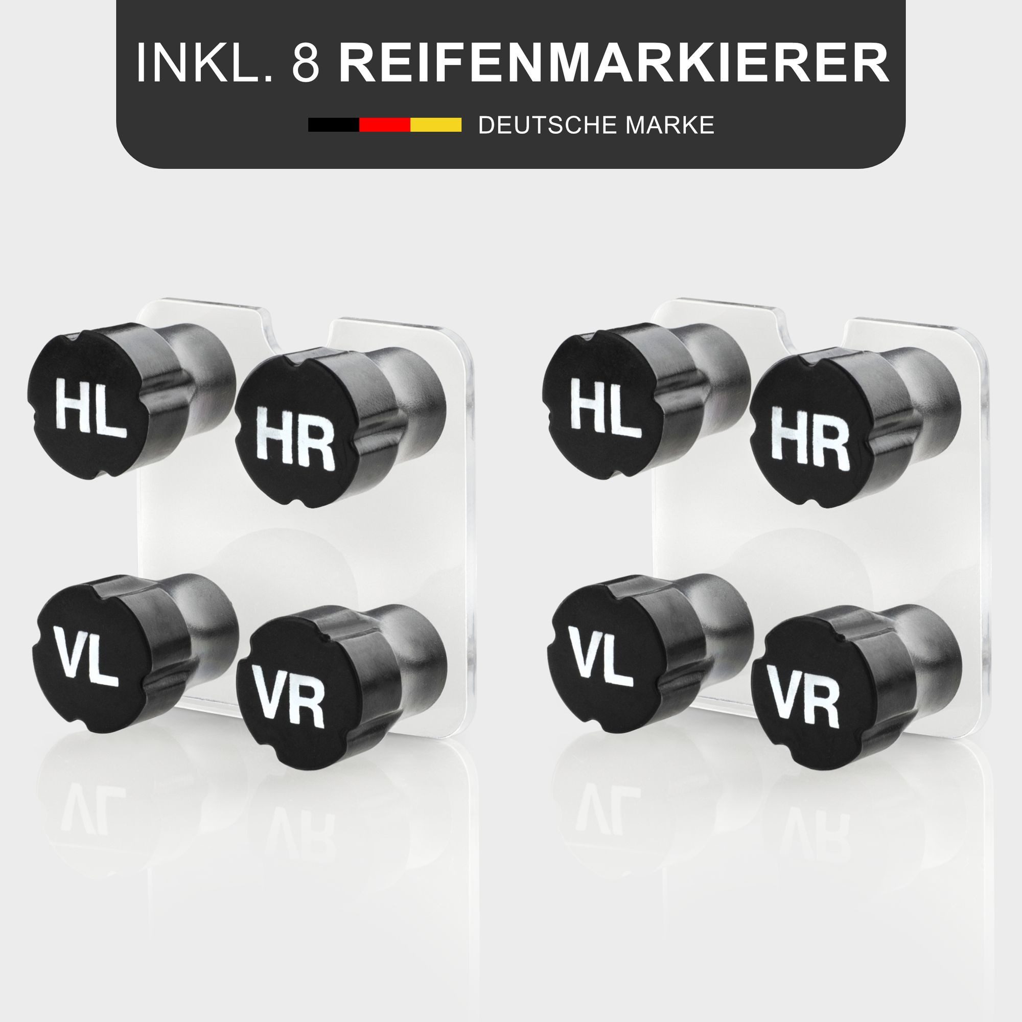 bonsport Rim Tree XL incl. 8-piece set of tire markers