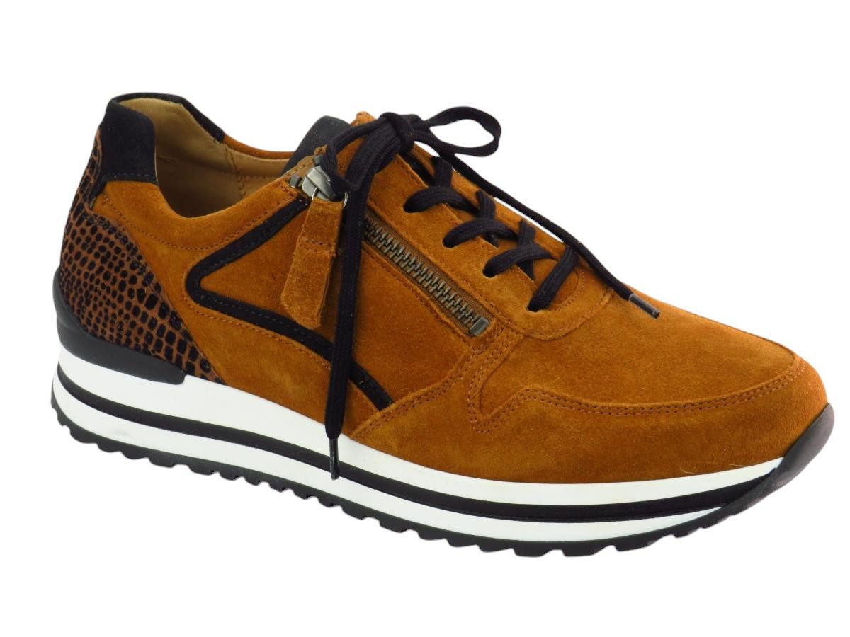 Dreamvel. Reißv. camel Sneaker