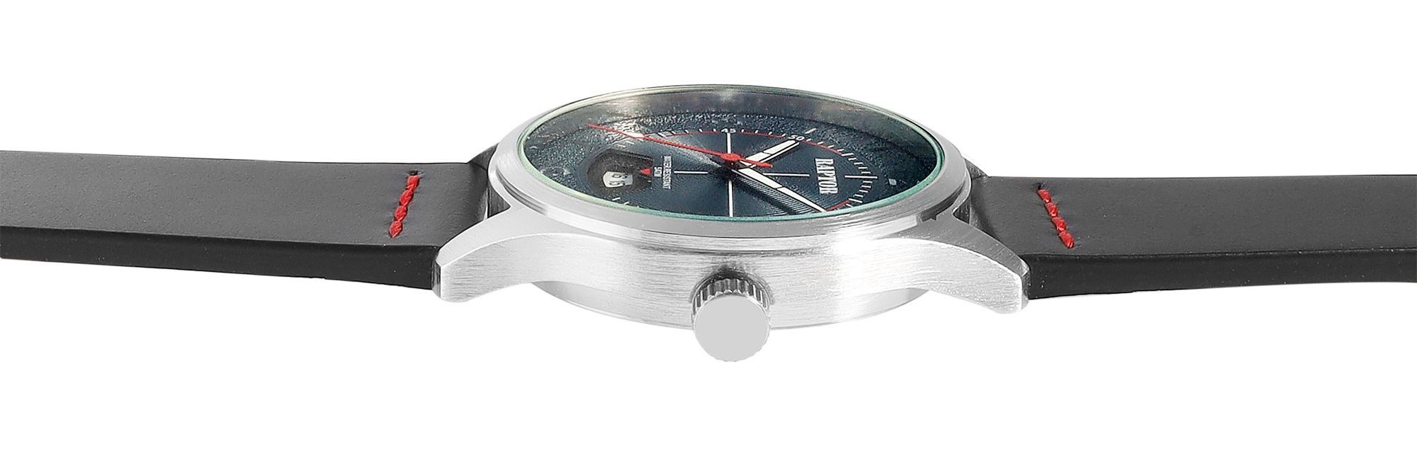 Raptor Quarzuhr Falkor Raptor Herrenuhr "Falkor" mit Lederarmband, Datumsan günstig online kaufen