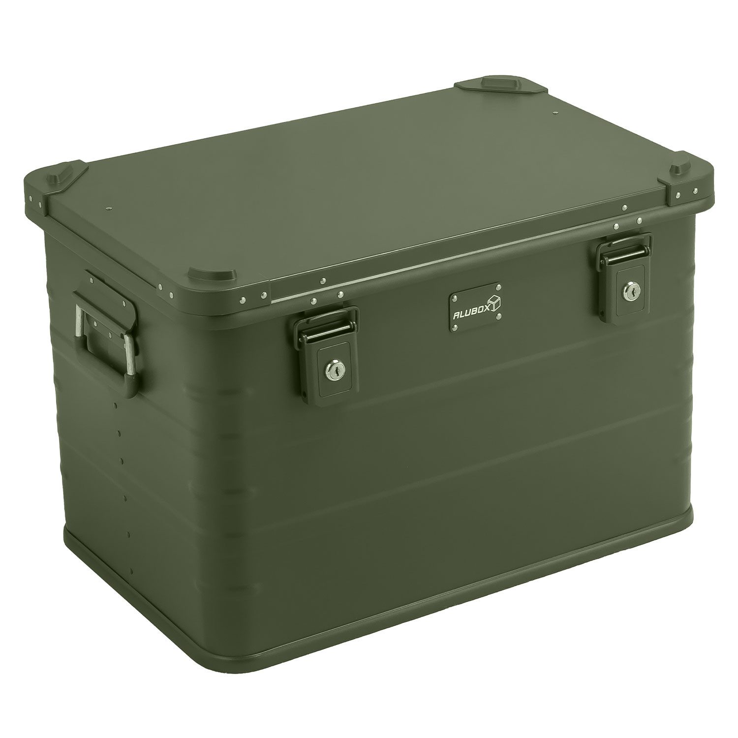 Aufbewahrungsbox Alukiste 92 Liter stapelbar