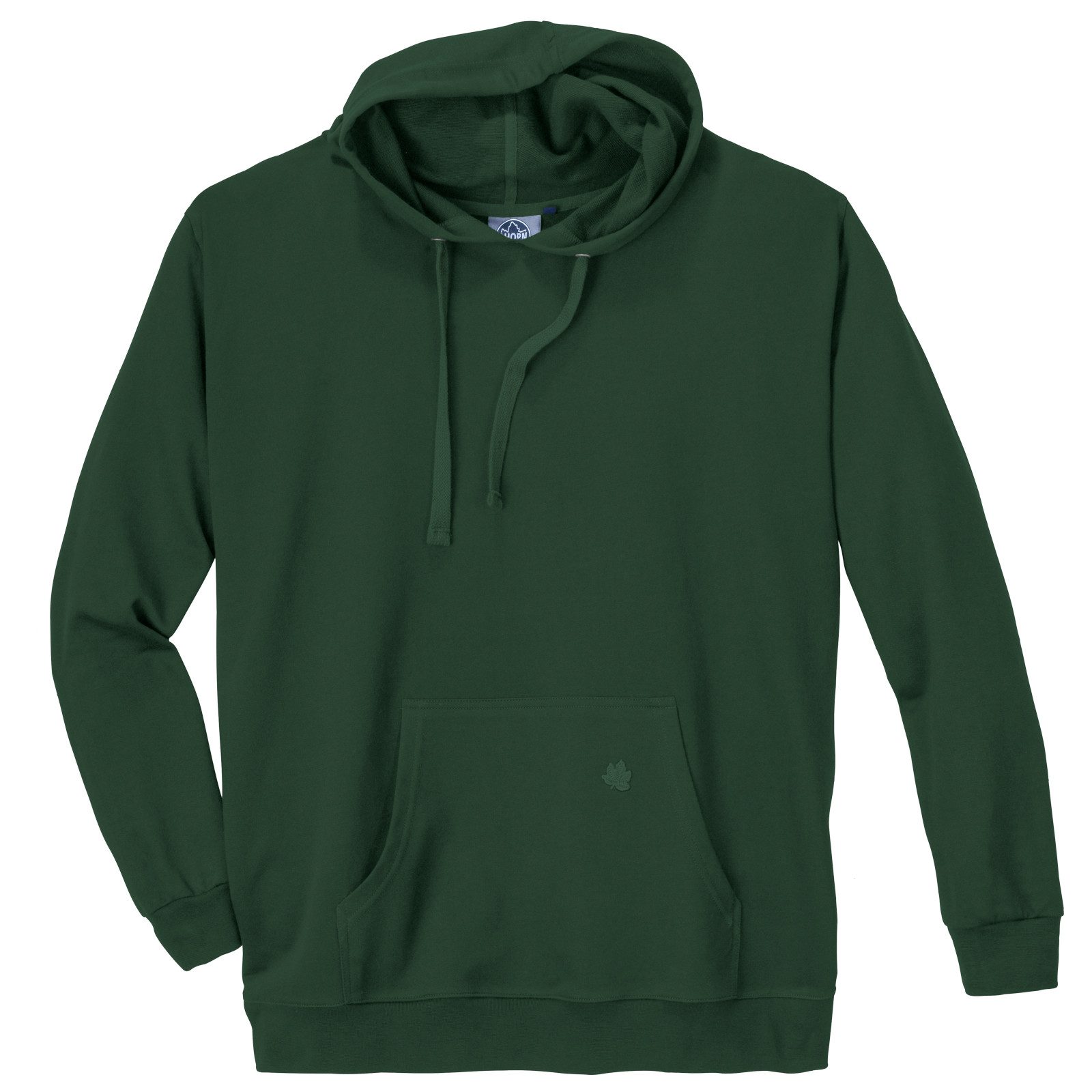 AHORN SPORTSWEAR Kapuzensweatshirt Basic Kapuzen-Sweatshirt Ahorn dunkelgrü günstig online kaufen