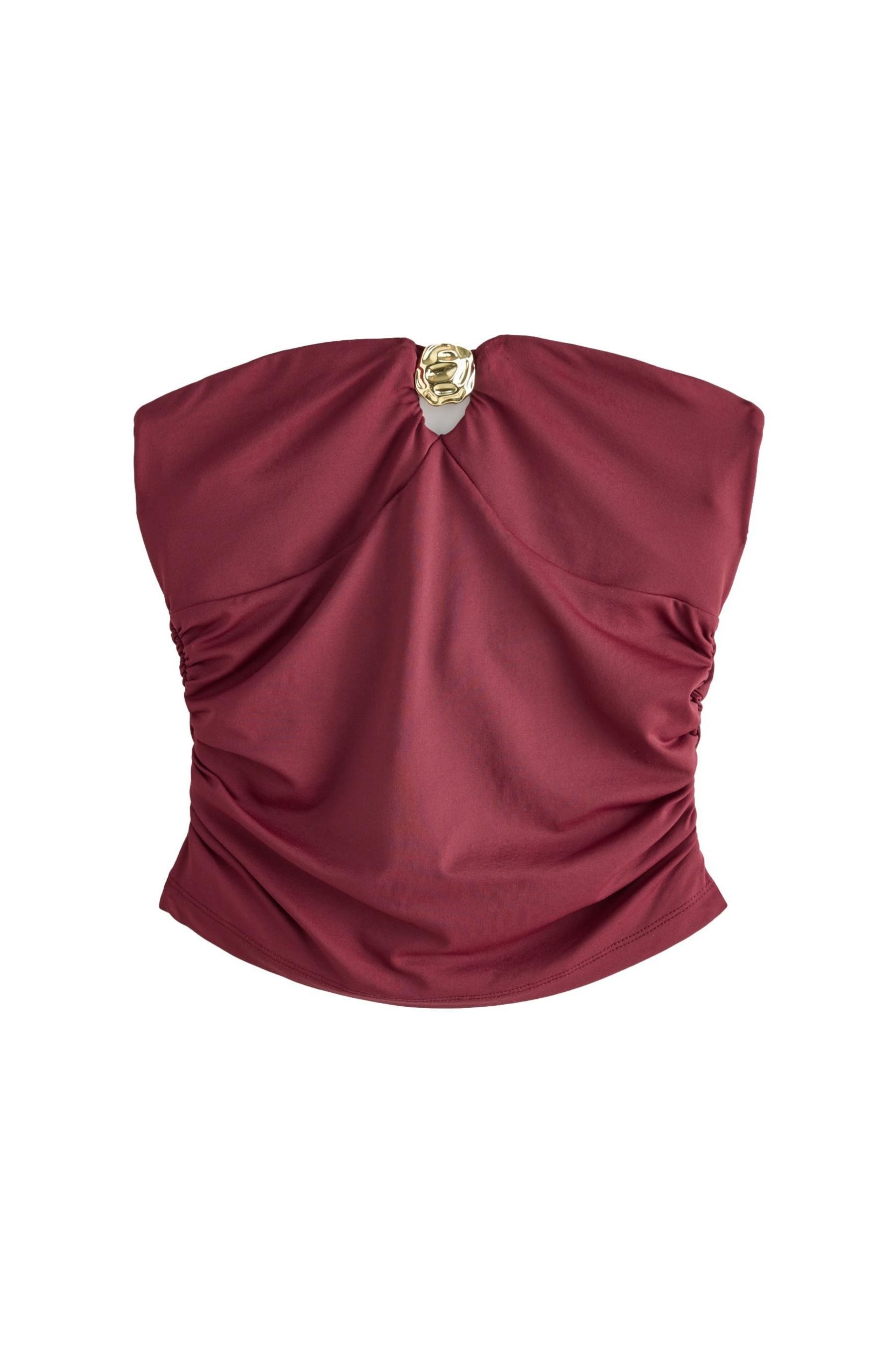 Next Bandeautop Weiches Bandeau-Oberteil mit Hardware günstig online kaufen