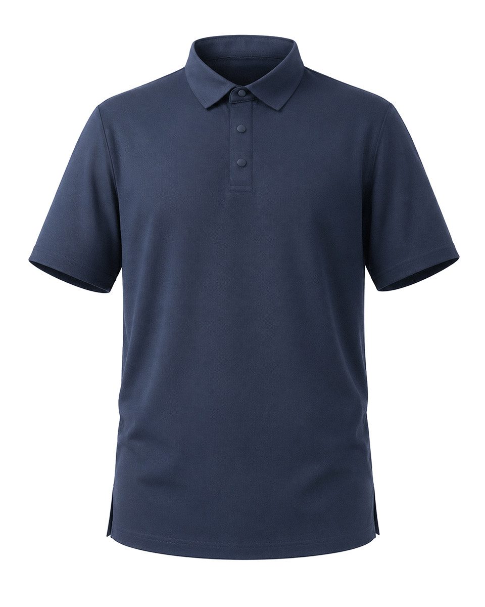Allthemen Poloshirt Herren Poloshirt Kurzarm mit Polokragen Modal-Baumwoll-Mischung