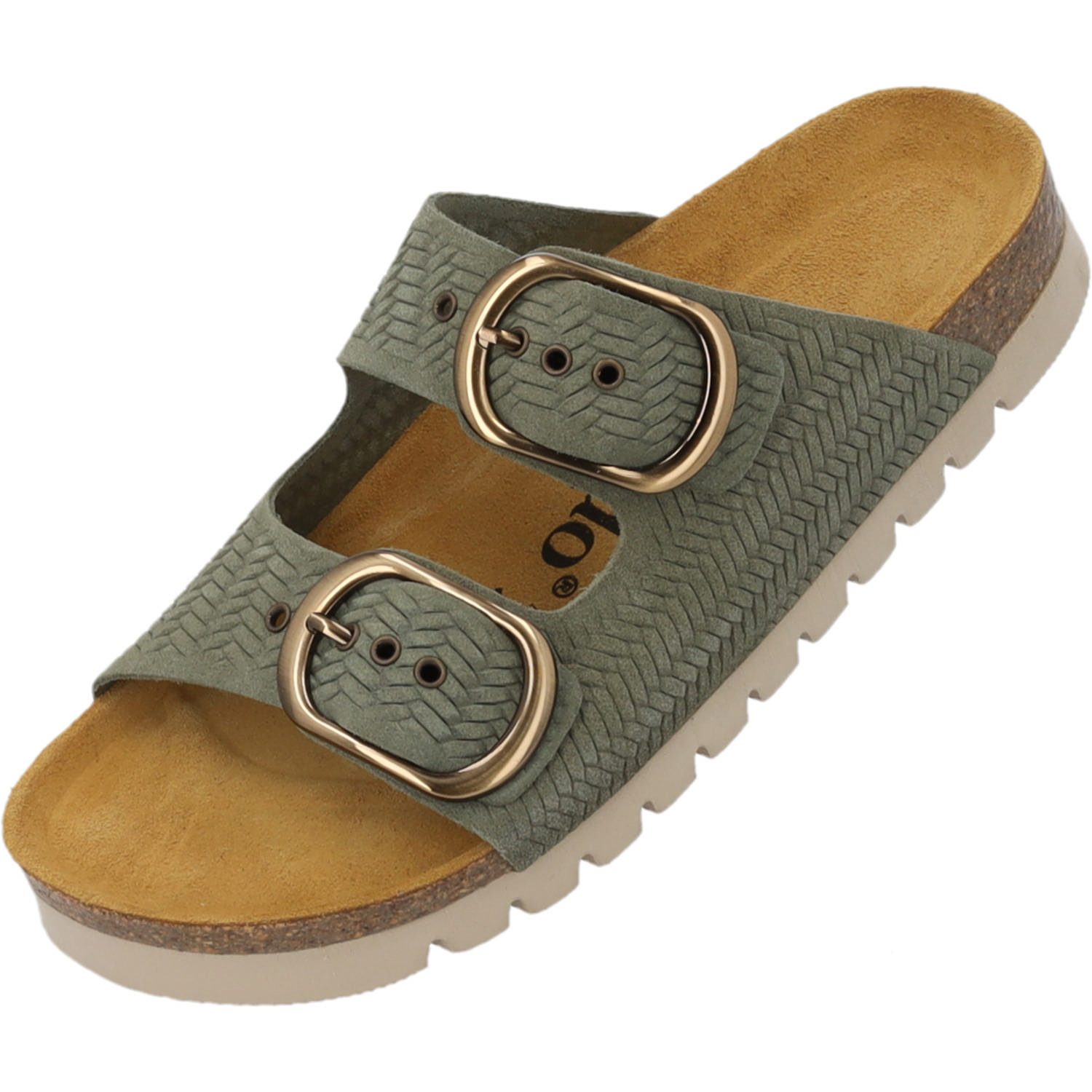 Palado Korfu OGS MP Rafia Premium Leather Pantolette