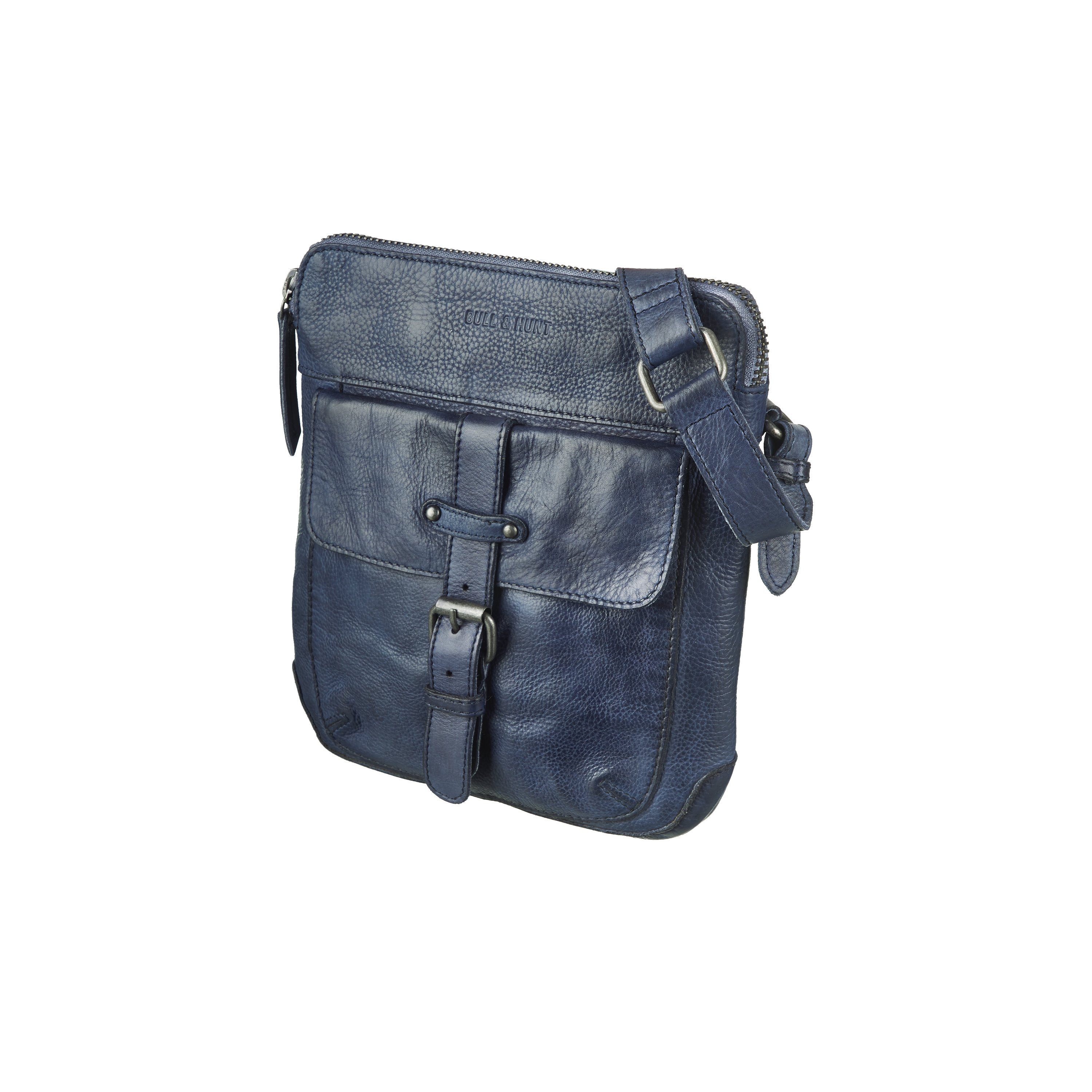 Bull & Hunt Messenger Bag urban small marine blue