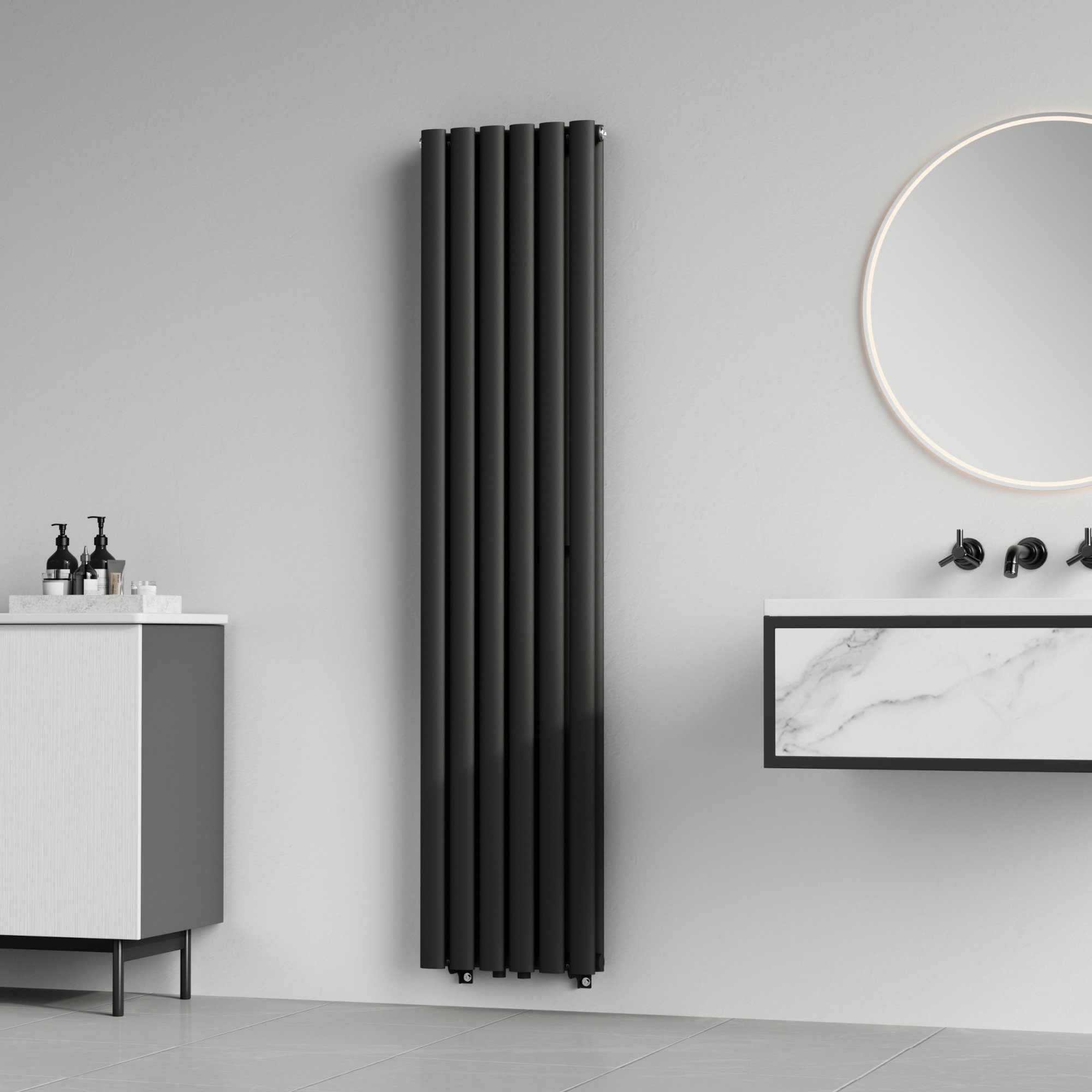 neu.haus Designheizkörper, »Nore« Röhrenheizkörper 160x36cm Doppellagig günstig online kaufen