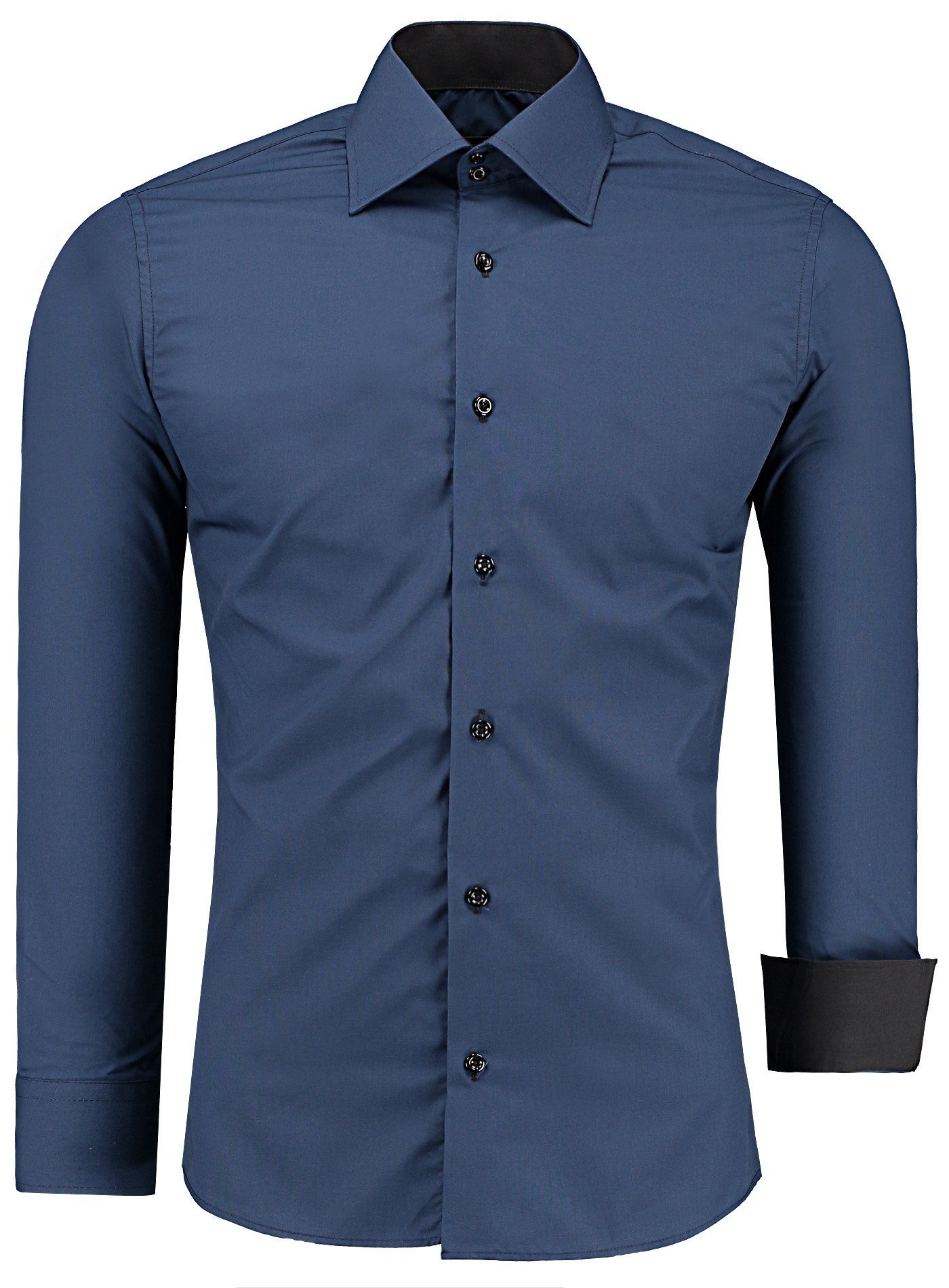 J'S FASHION Businesshemd JS12105 Slim Fit günstig online kaufen