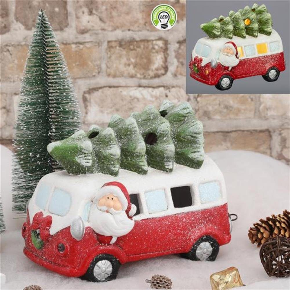 CEPEWA Dekofigur Bus mit Weihnachtsbaum, aus günstig online kaufen