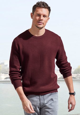 John Devin Megztinis apvalia iškirpte iš minkštas...