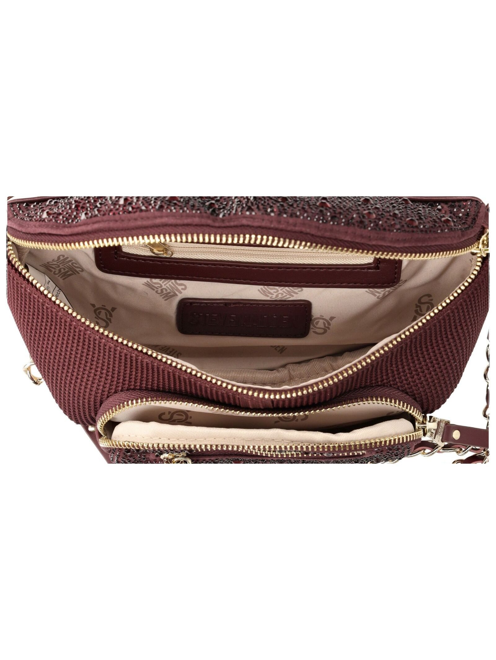 STEVE MADDEN Henkeltasche STEVE MADDEN Taschen Lederimitat/Textil