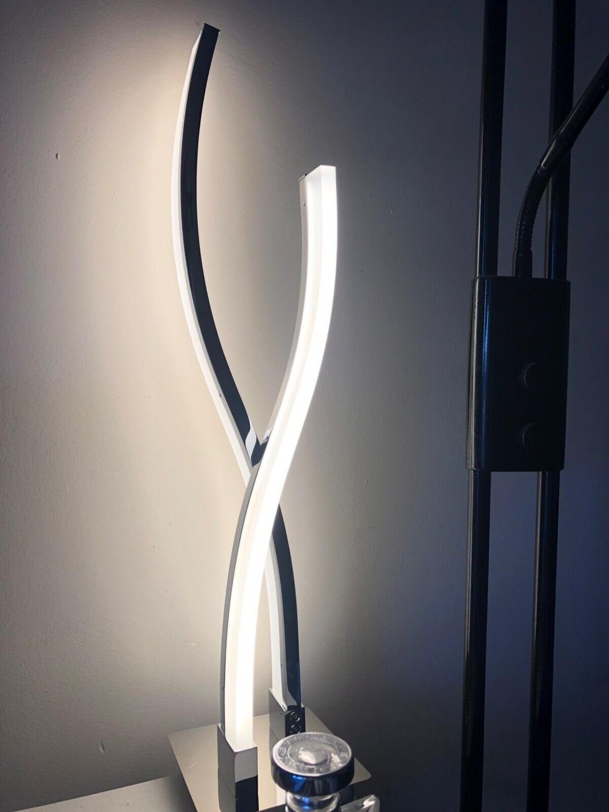 LED Modern Tischleuchte Zeitgenössisch Nachttischlampe Arc JDONG Schreibtischlampe