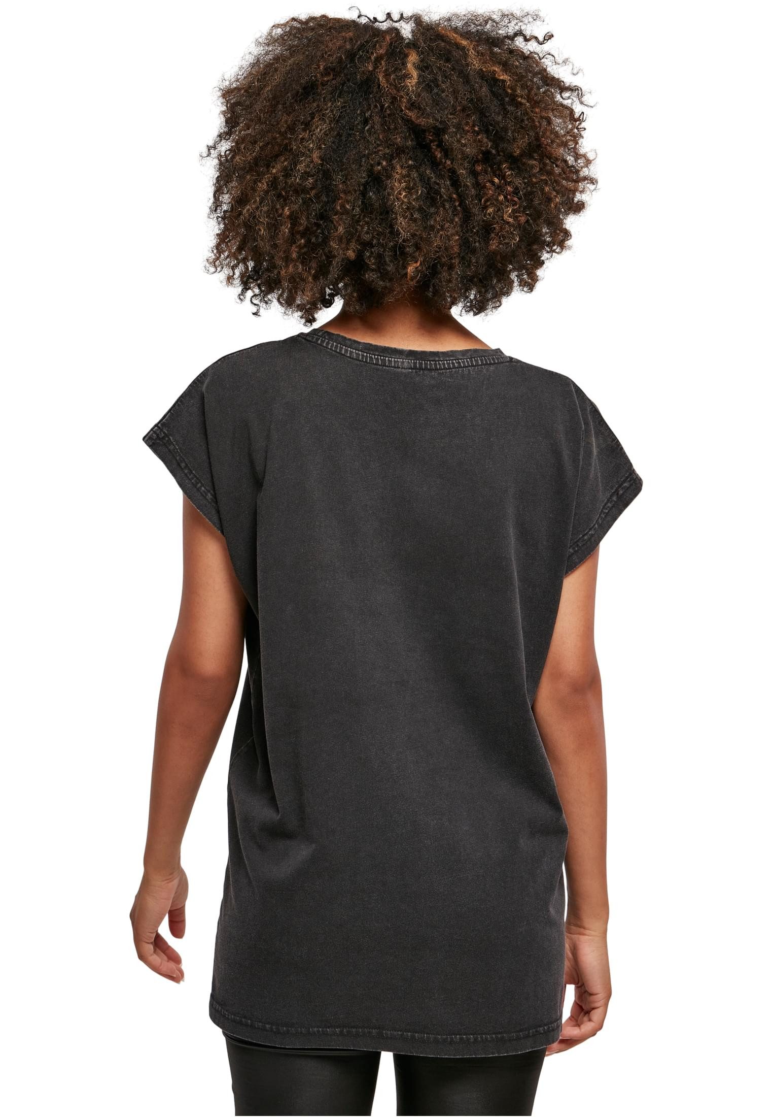 urbandreamz T-Shirt Damen Kurzarm Rundhals mit verlängerter Schulter Acid W günstig online kaufen