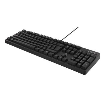 DELTACO LED Mechanische Gaming-Tastatur (clicky -Switches, Nordisches Layout) Gaming-Tastatur (inkl. 5 Jahre Herstellergarantie)