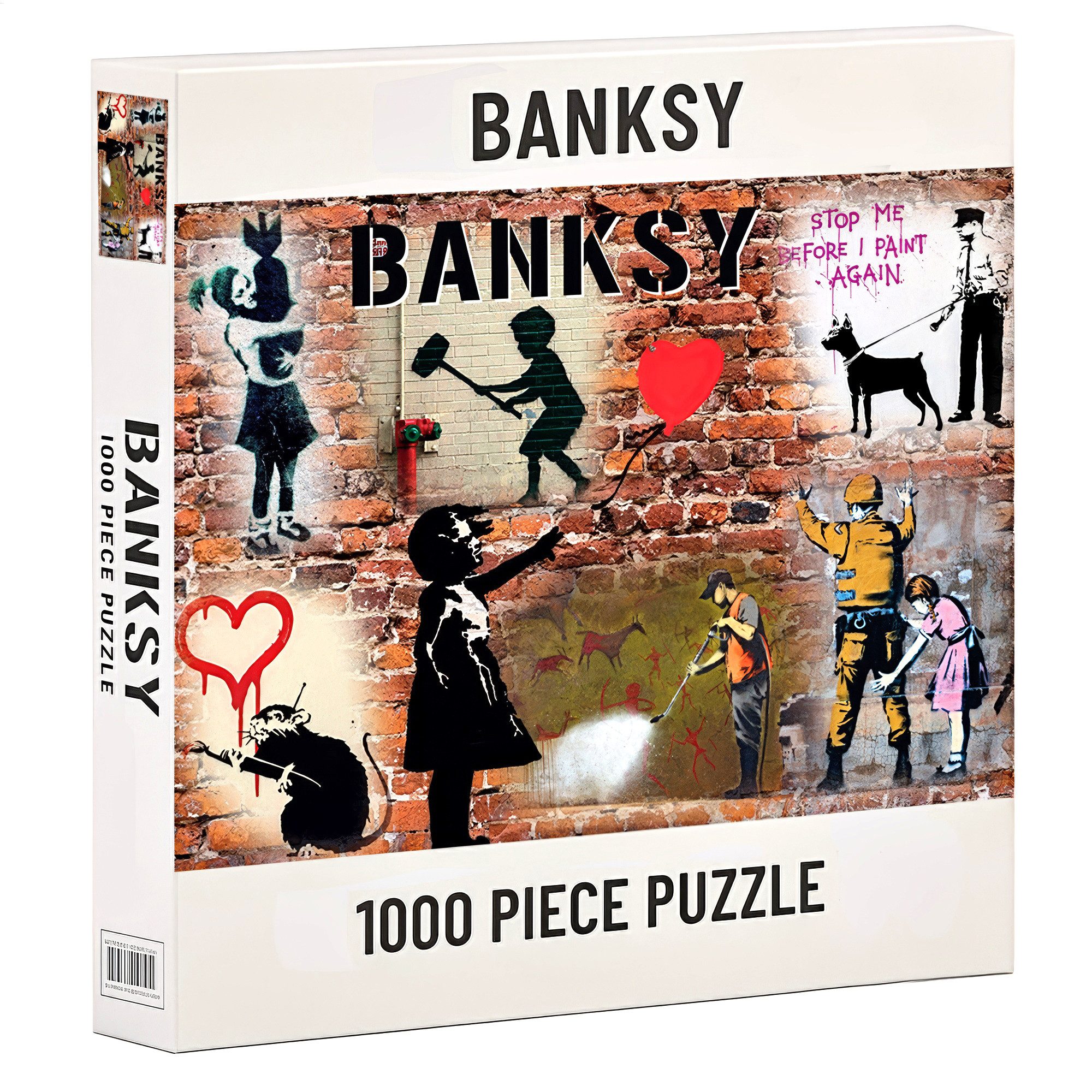 AvantgART Puzzle Klassische Banksy Puzzles für Erwachsene & Kinder, 1000 Pu günstig online kaufen