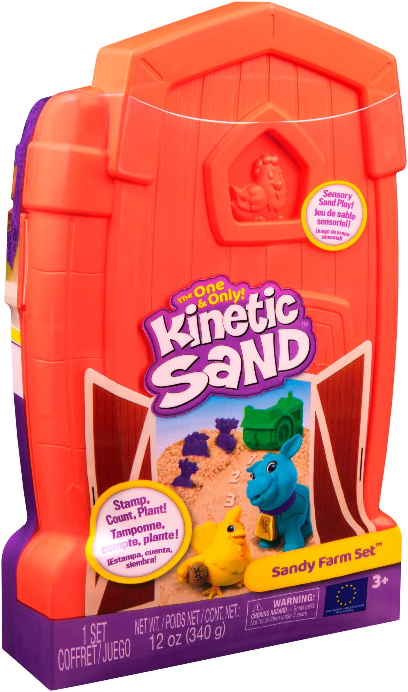 Spin Master Kreativset Kinetic Sand Sandy Farm Set – Bild 4 von 4