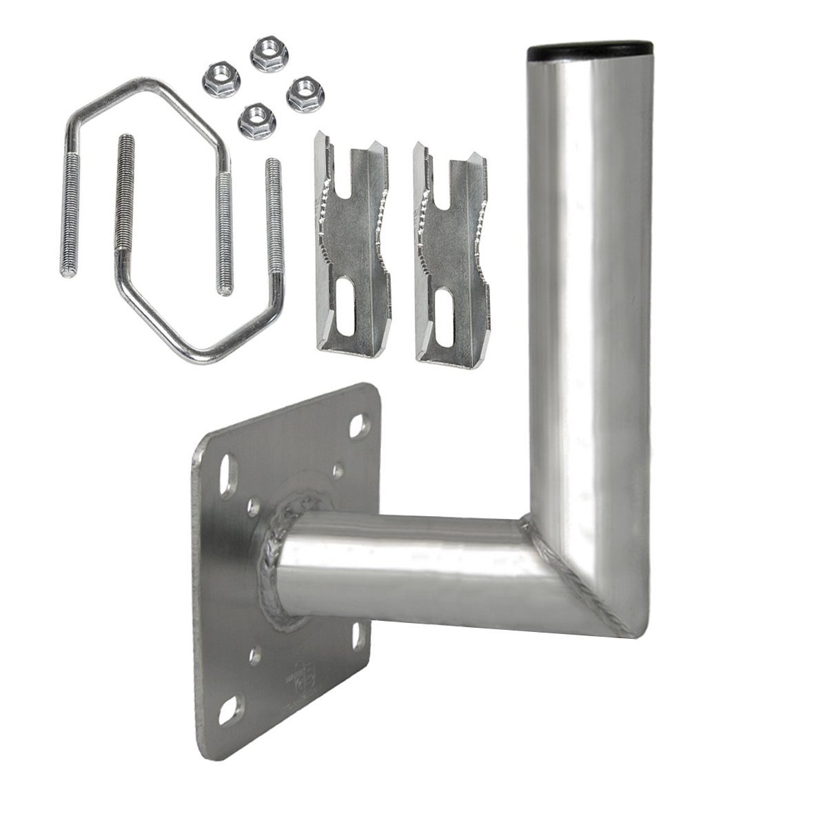 PremiumX »18cm BalkonAusleger Aluminium Geländer BalkonHalterung für