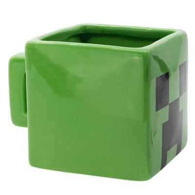 Stor Tasse Minecraft Creeper Designer 3D Tasse im Geschenkkarton, Keramik