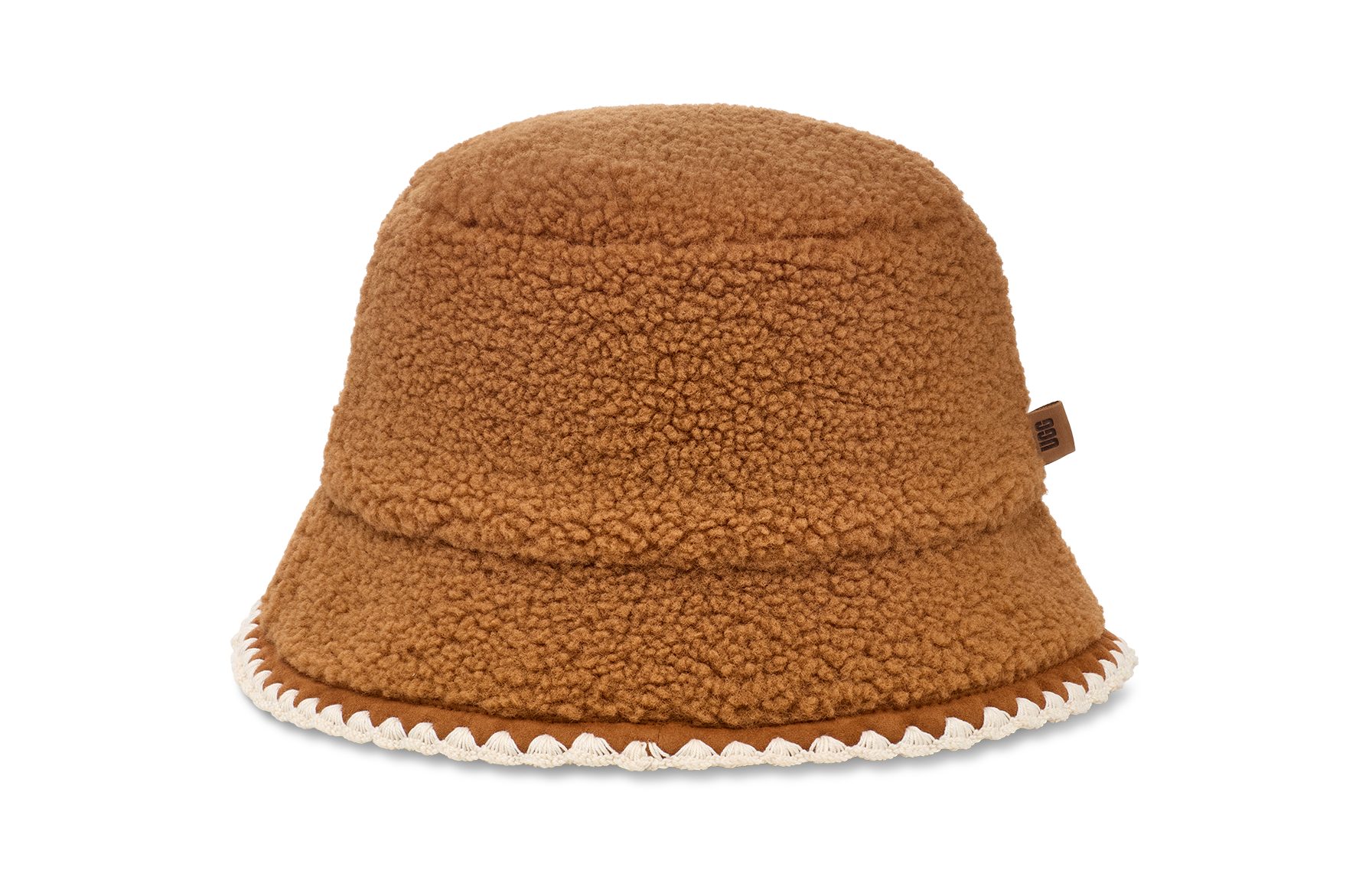 UGG Fischerhut UGGfluff Scalloped Hat Damen Hut aus UGGfluff mit Muschelran günstig online kaufen