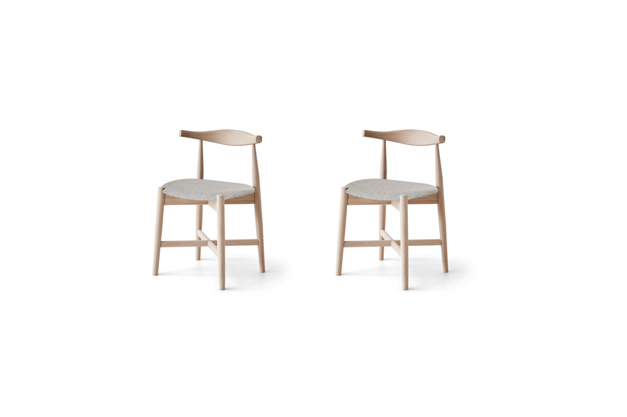 Hammel Furniture Essgruppe Findahl/Basic by Hammel Dinex/Dora, (Set, 3-tlg), mit Dinex Esstisch 90(166)x90 und 2 Dora Stühle
