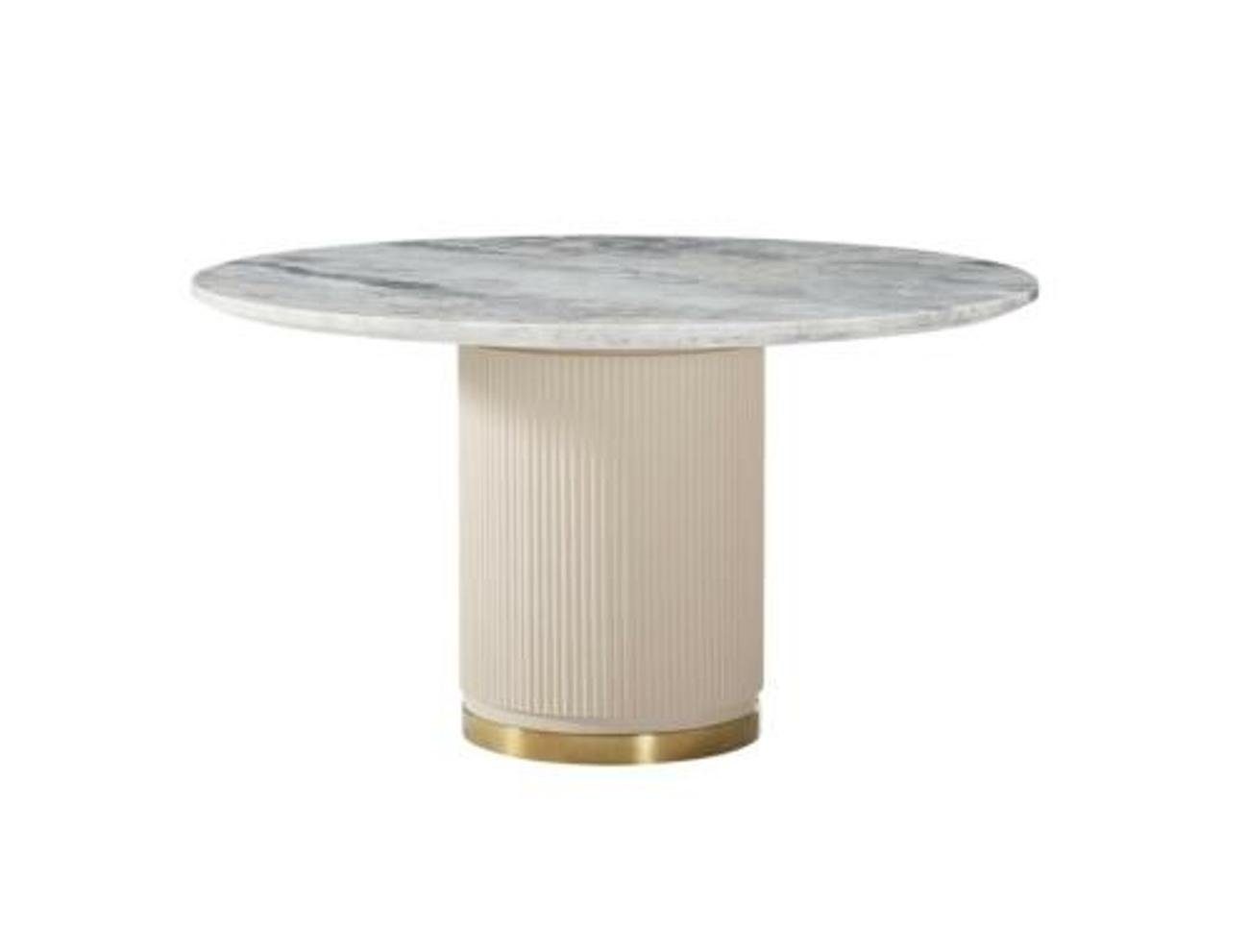 Esstisch Tisch möbel Esstisch JVmoebel Esstische designer Marmor rundtisch