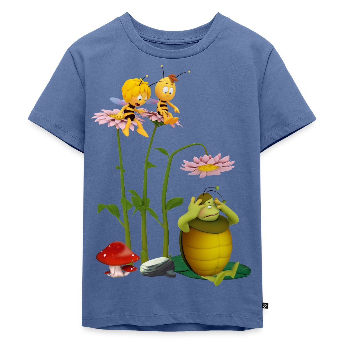 Spreadshirt T-Shirt Biene Maja Mistkäfer Kurt Kinder Premium T-Shirt (1-tlg)