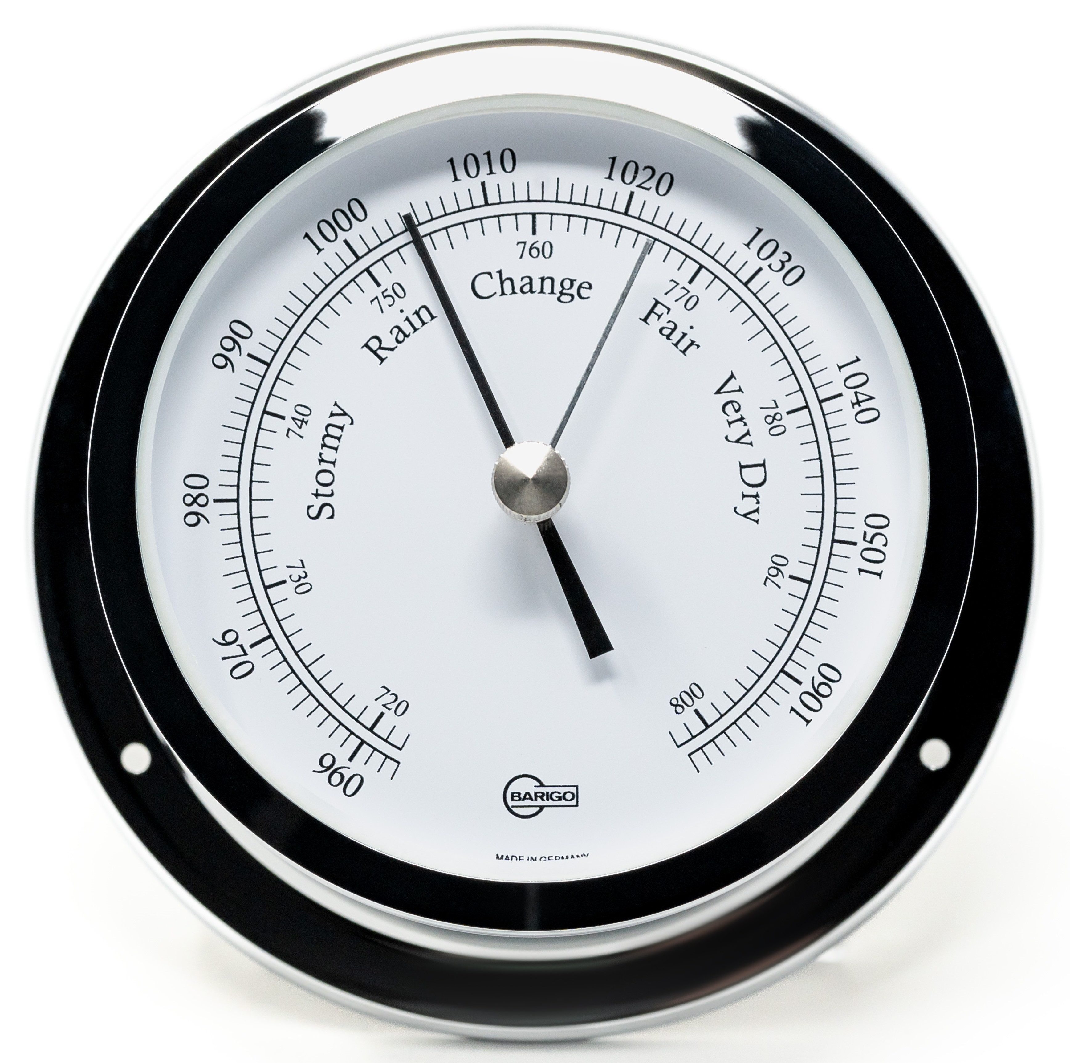 Barigo Star 1185MS Barometer 110mm Made in Germany Außenwetterstation