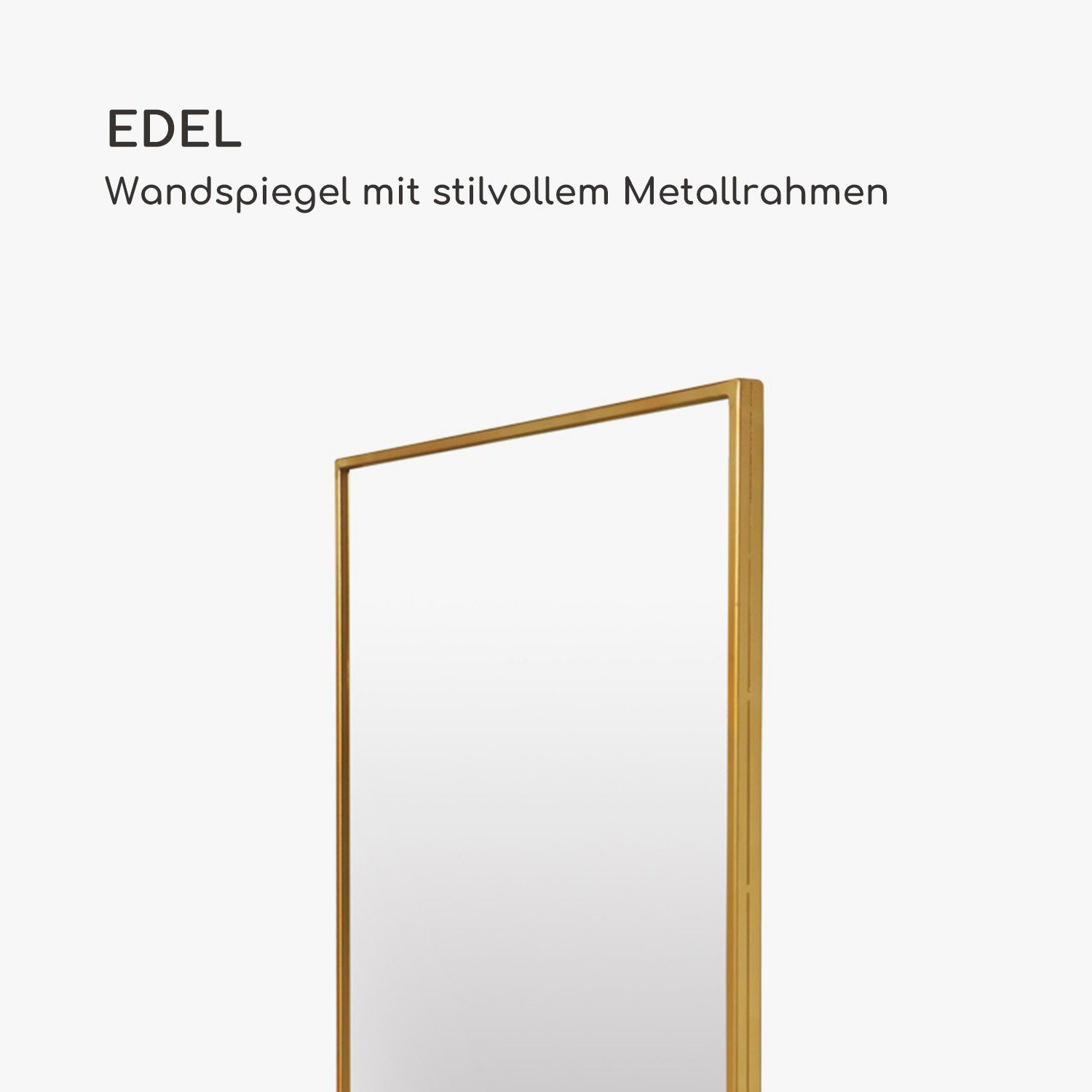 Wandspiegel 60 | Gold x cm Chic Gold Croxley 90 Casa Spiegel