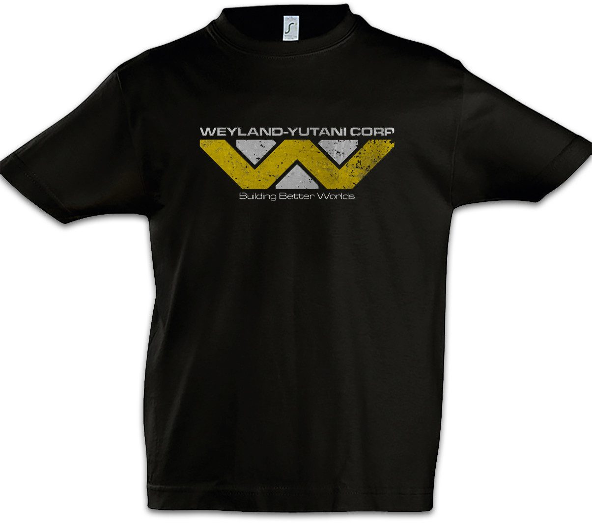 Print-Shirt Weyland Yutani Corp Kinder T-Shirt Prometheus USCSS Nostromo Alien
