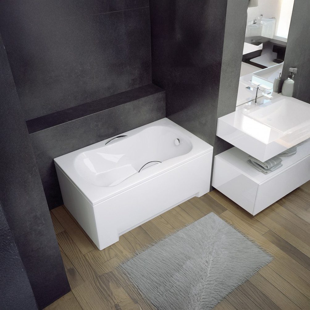 KOLMAN Badewanne Rechteck Aria 120x70, Ablaufgarnitur günstig online kaufen