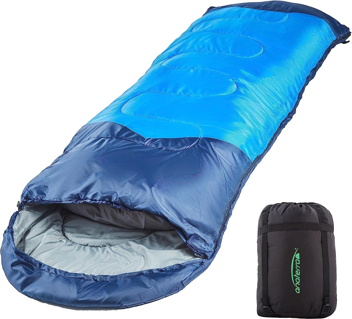 anaterra Mumienschlafsack Schlafsack Mumienschlafsack Deckenschlafsack Camping Winterschlafsack