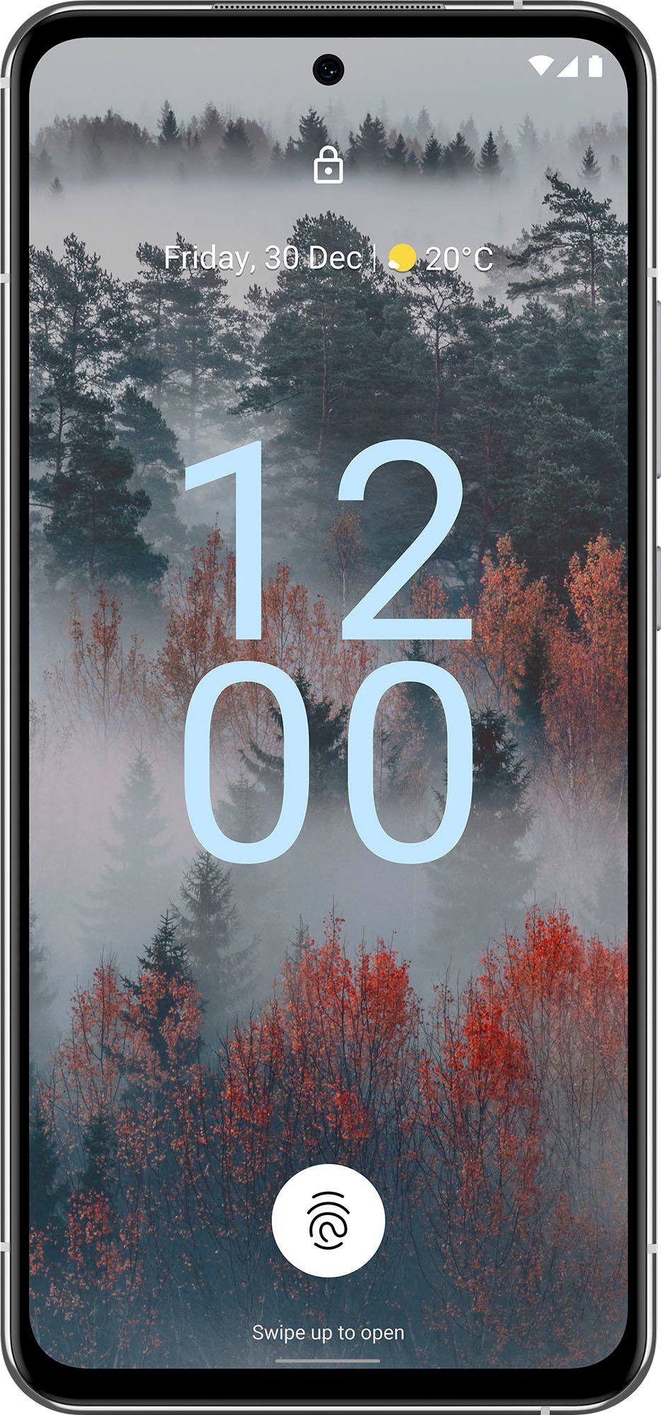 Nokia X30 5G Smartphone (16,33 MP Kamera) White Zoll, cm/6,43 50 GB Speicherplatz, 256 Ice
