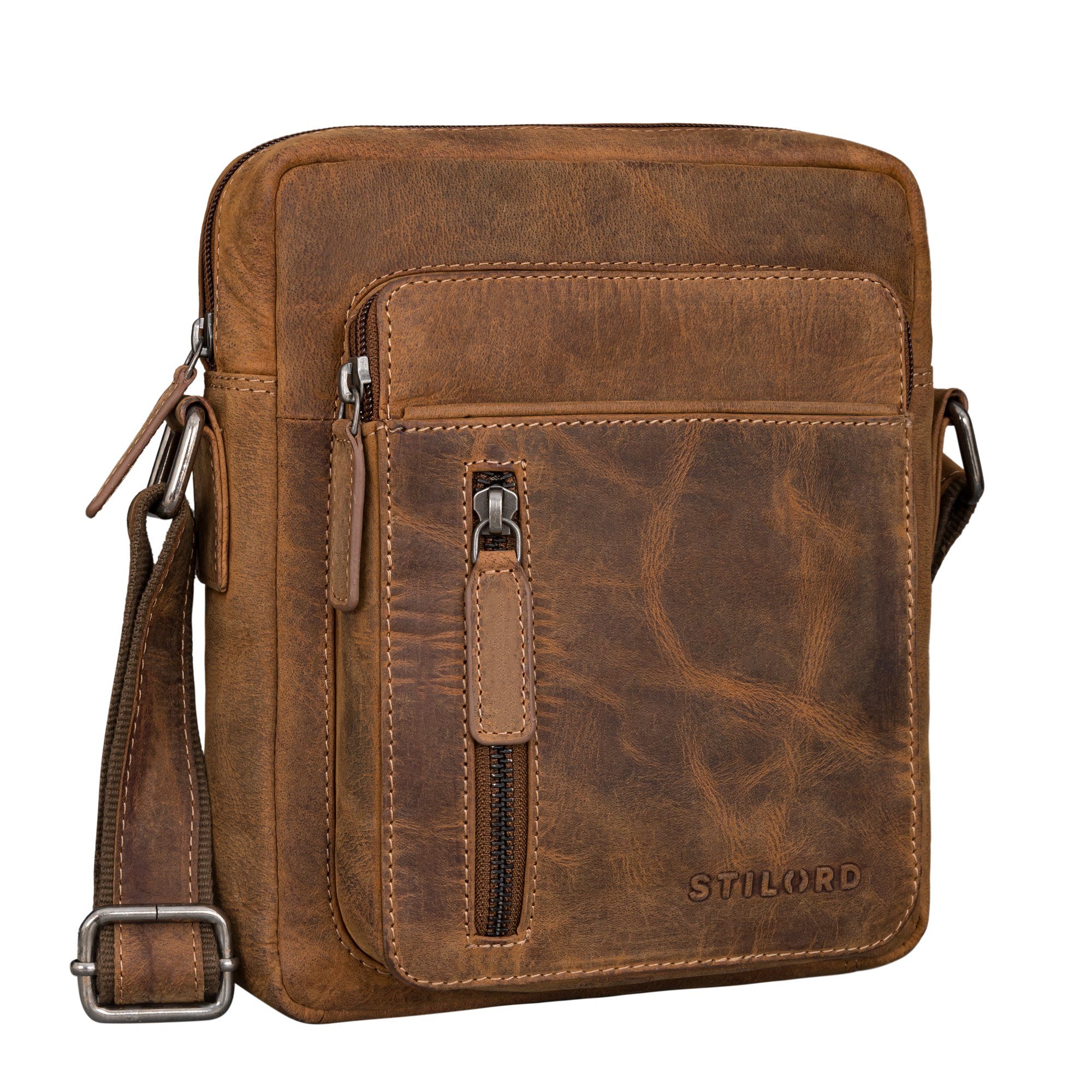 STILORD Handtasche "Dain" Schultertasche Herren Leder günstig online kaufen