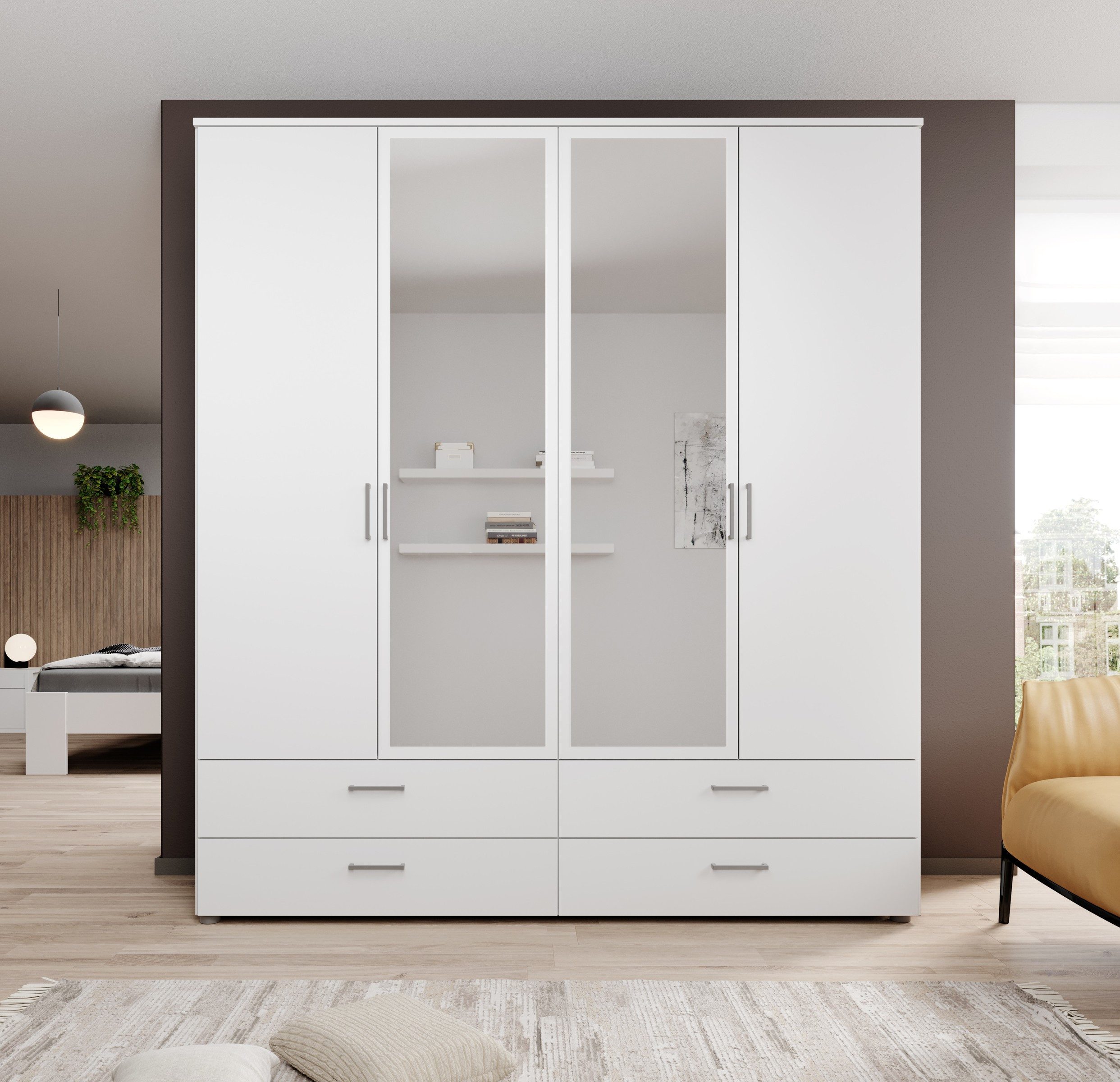 Pol-Power Kleiderschrank 183,1 x 198,6 x 48 cm (B/H/T)
