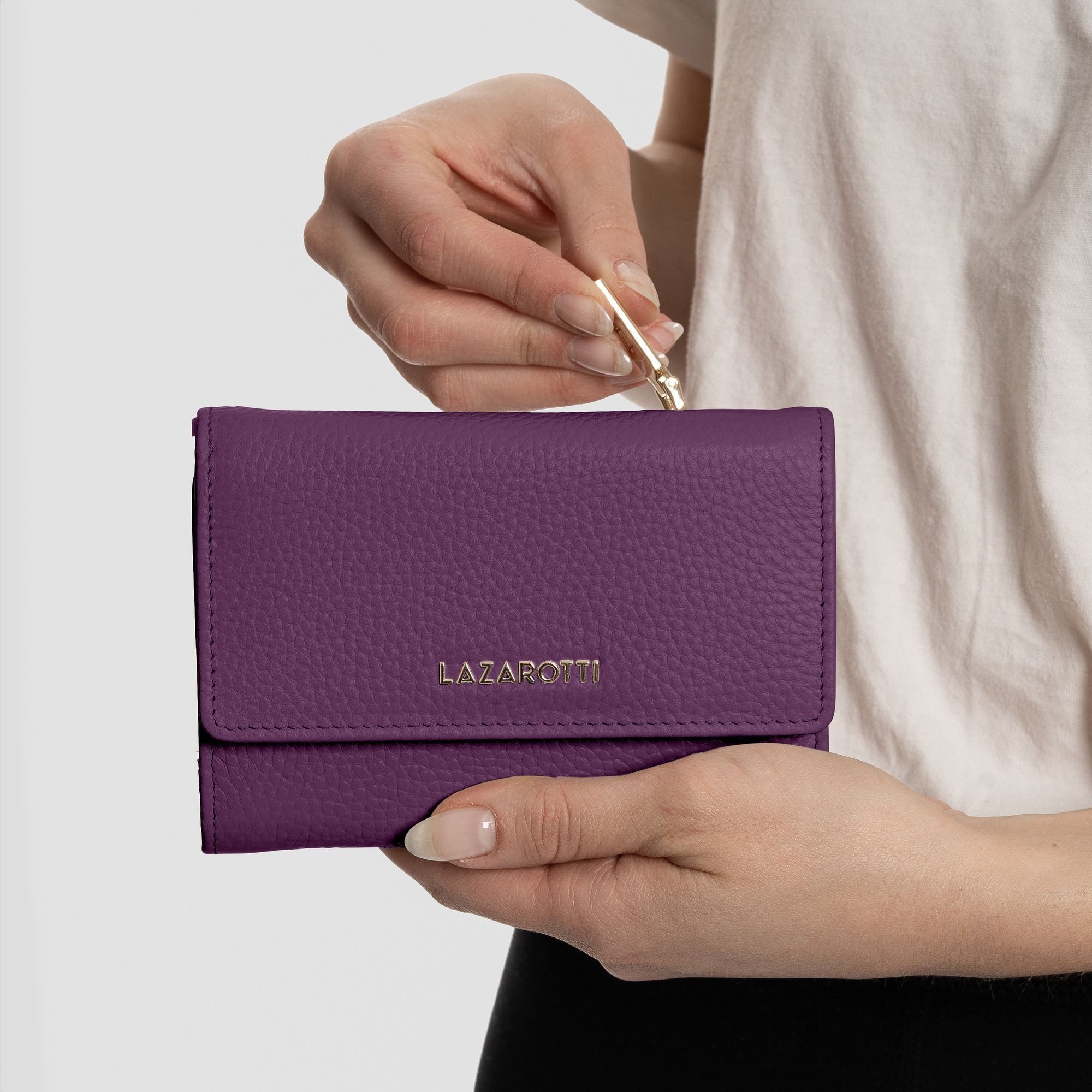 Lazarotti Geldbörse Bologna Leather, Leder günstig online kaufen