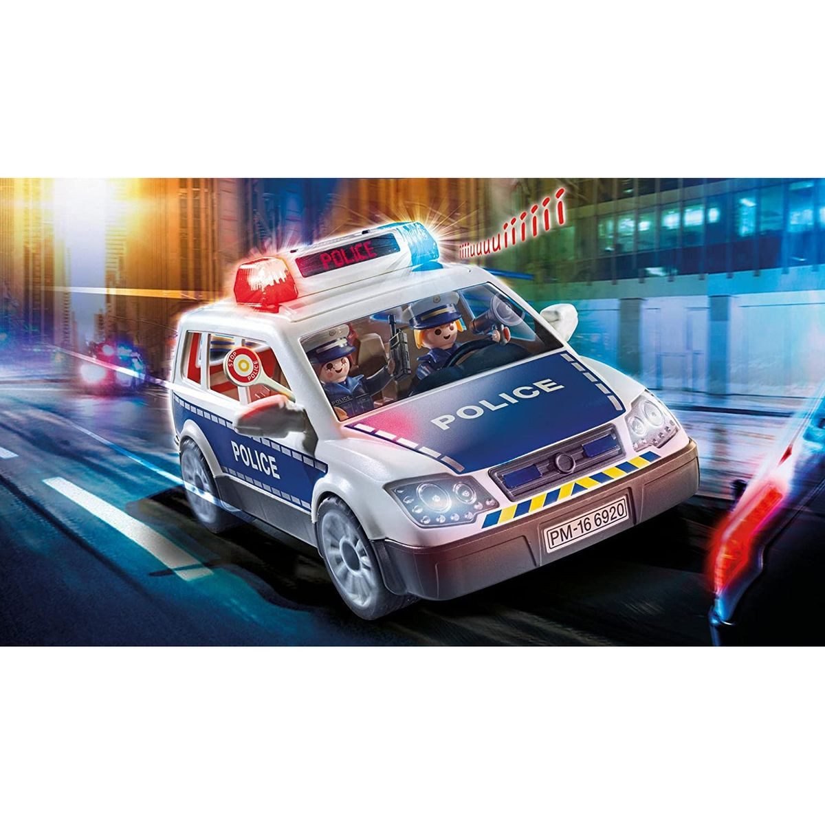 Playmobil® 6873 Polizei-Einsatzwagen Konstruktions-Spielset günstig online kaufen
