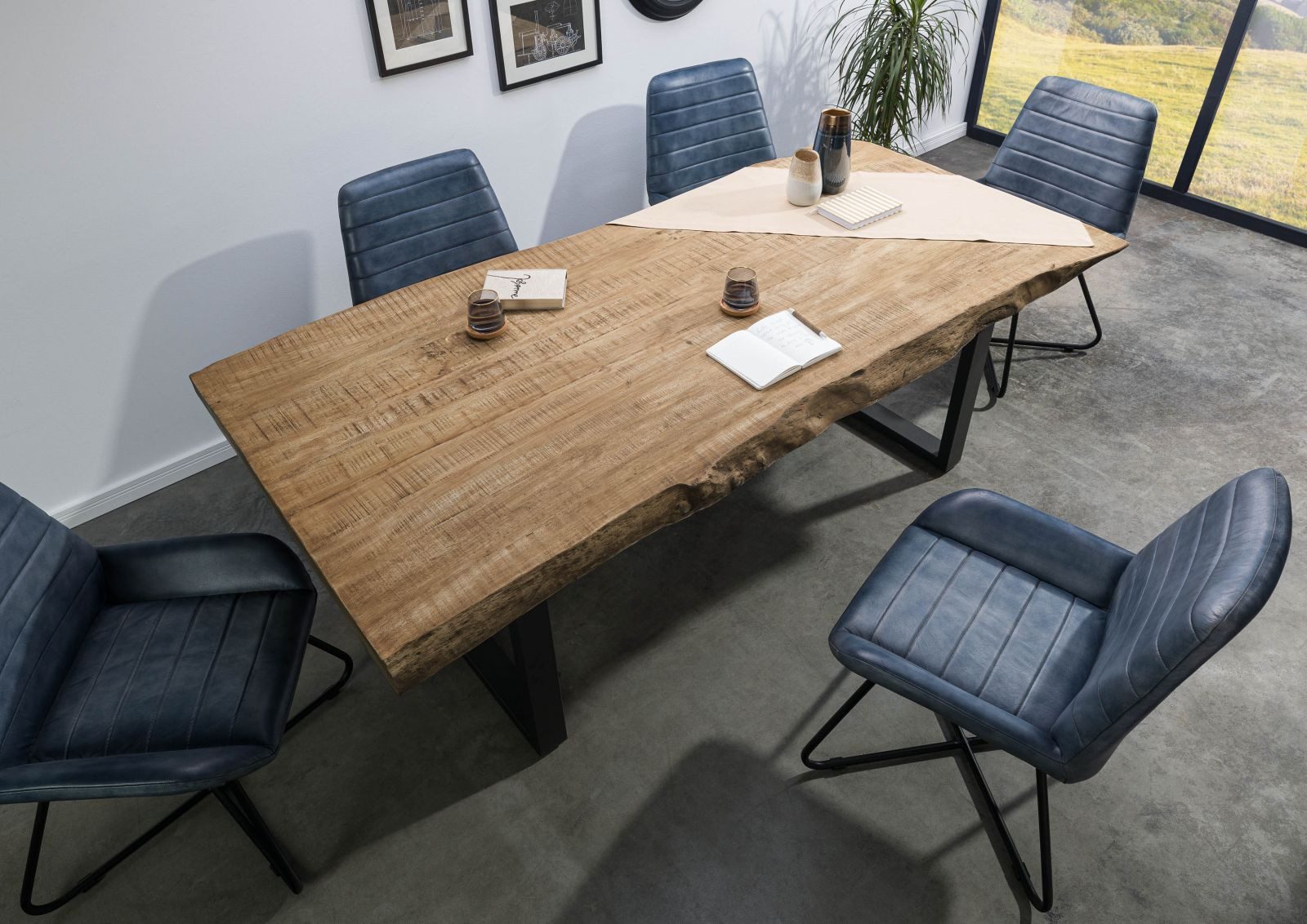 Massivmoebel24 Baumkantentisch FREEFORM (Massivholz, Massivholztisch), Baum günstig online kaufen