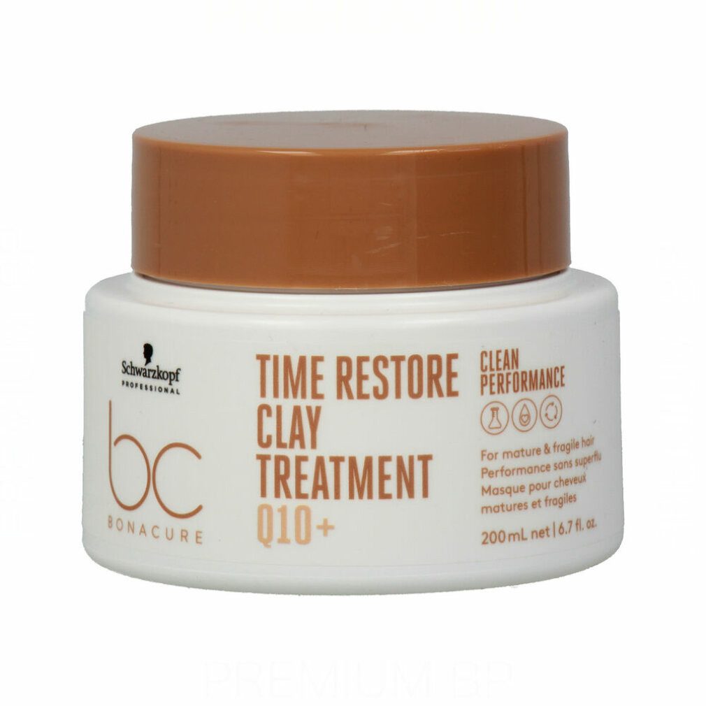 Schwarzkopf Haarmaske Bc Time Restore Q10 Clay Treatment 200ml