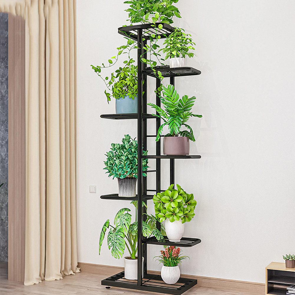 GarveeMore Blumenständer Pflanzenständer 7Tier 8Potted Multiple günstig online kaufen