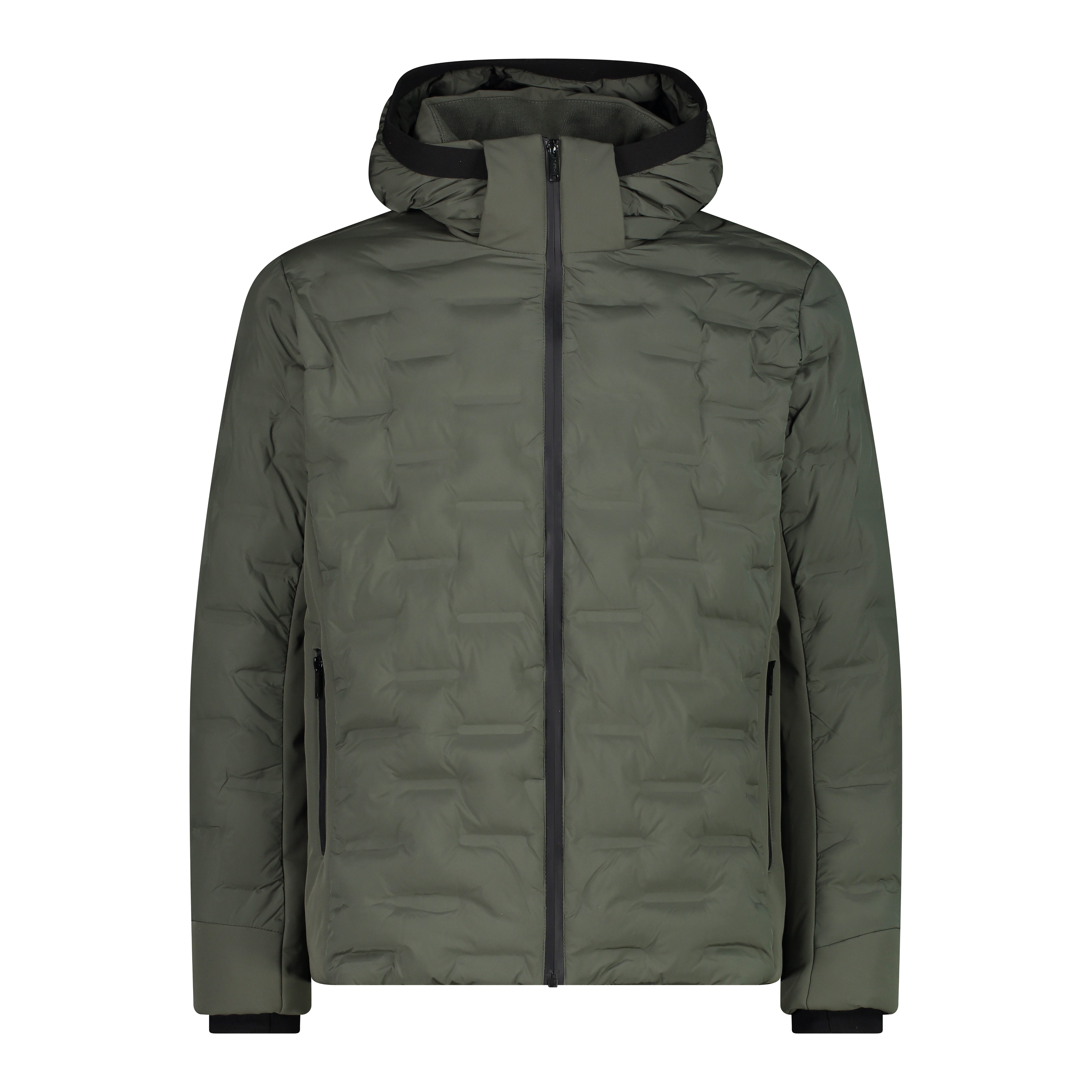 Fleecepullover CMP Herren Daunenjacke Man Snaps Hood Jacket 33K3787