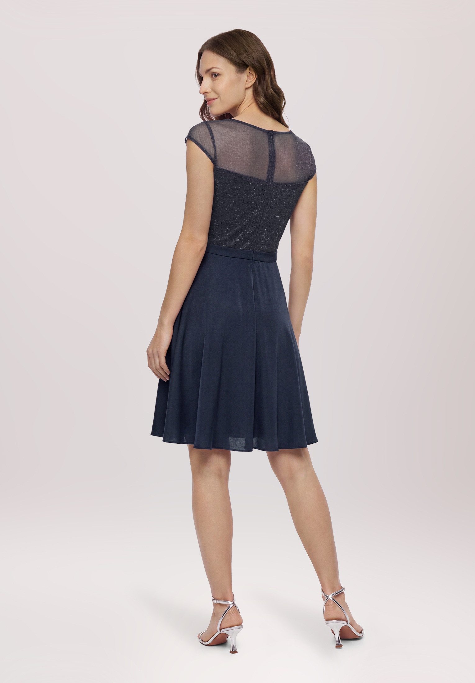 Vera Mont Cocktailkleid Damen kurzarm – Bild 3 von 5