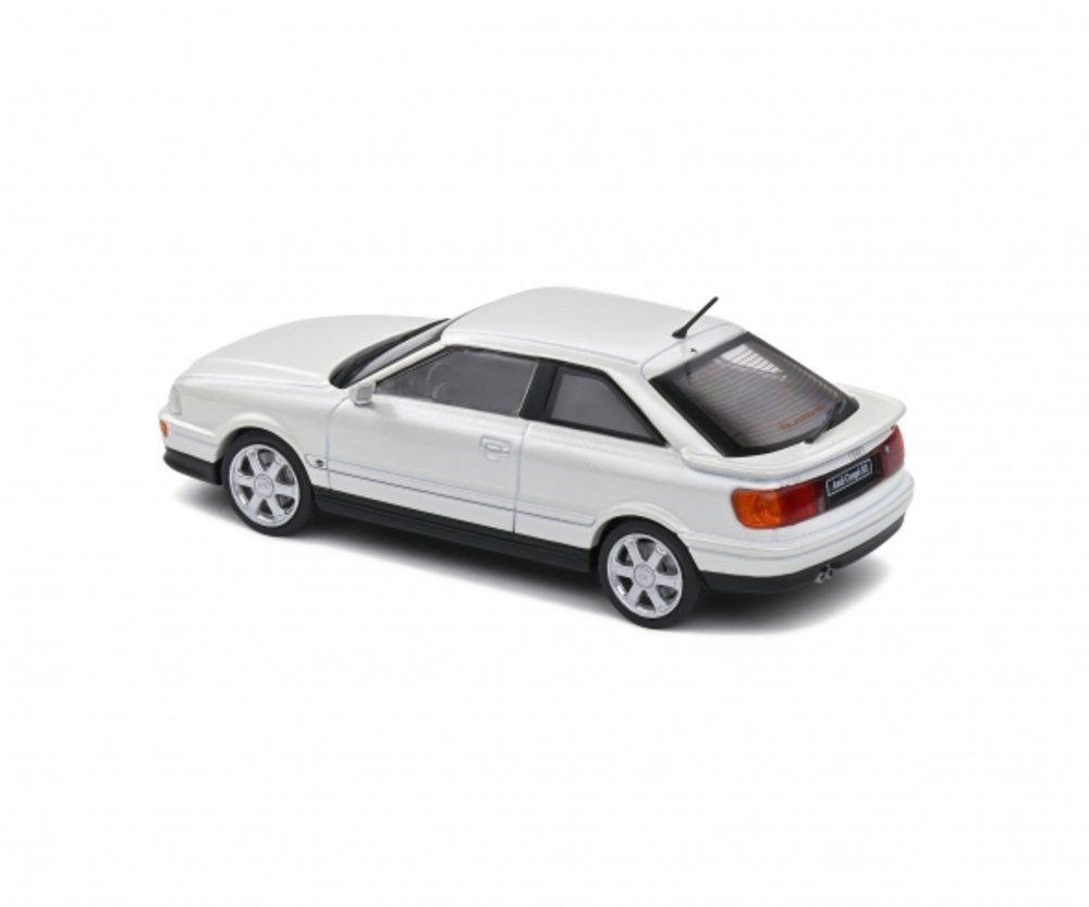 Solido Modellauto Audi S2 Coupe Turbo 1992 weiß, Maßstab 1:43