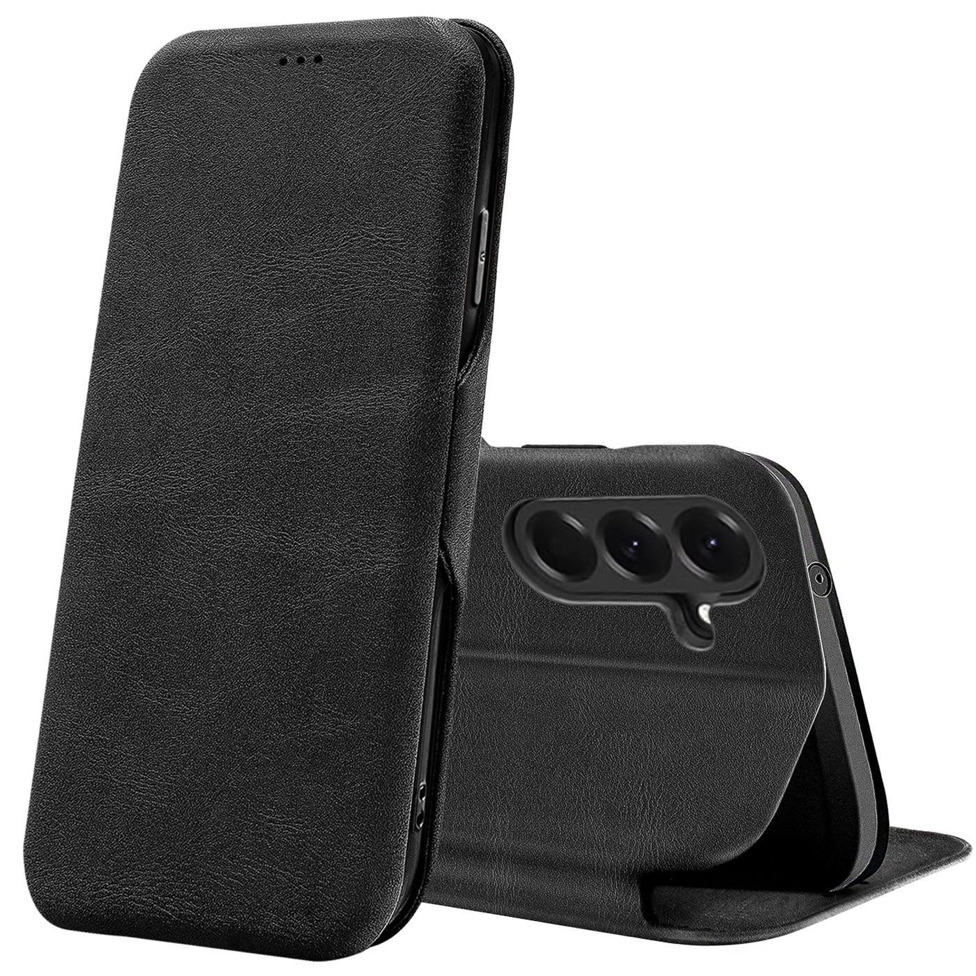 CoolGadget Handyhülle Premium Klapptasche Wallet Case für Samsung Galaxy A57 5G, Handy Tasche mit Kartenfach Book Schutzhülle