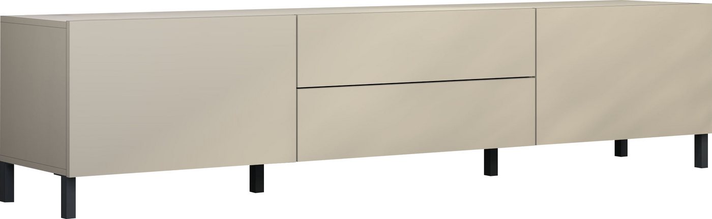 borchardt Möbel Lowboard Sophia, TV-Schrank mit Metallfüßen, Breite 200 cm, Variante hängend unter "mehr aus der Serie" zu finden