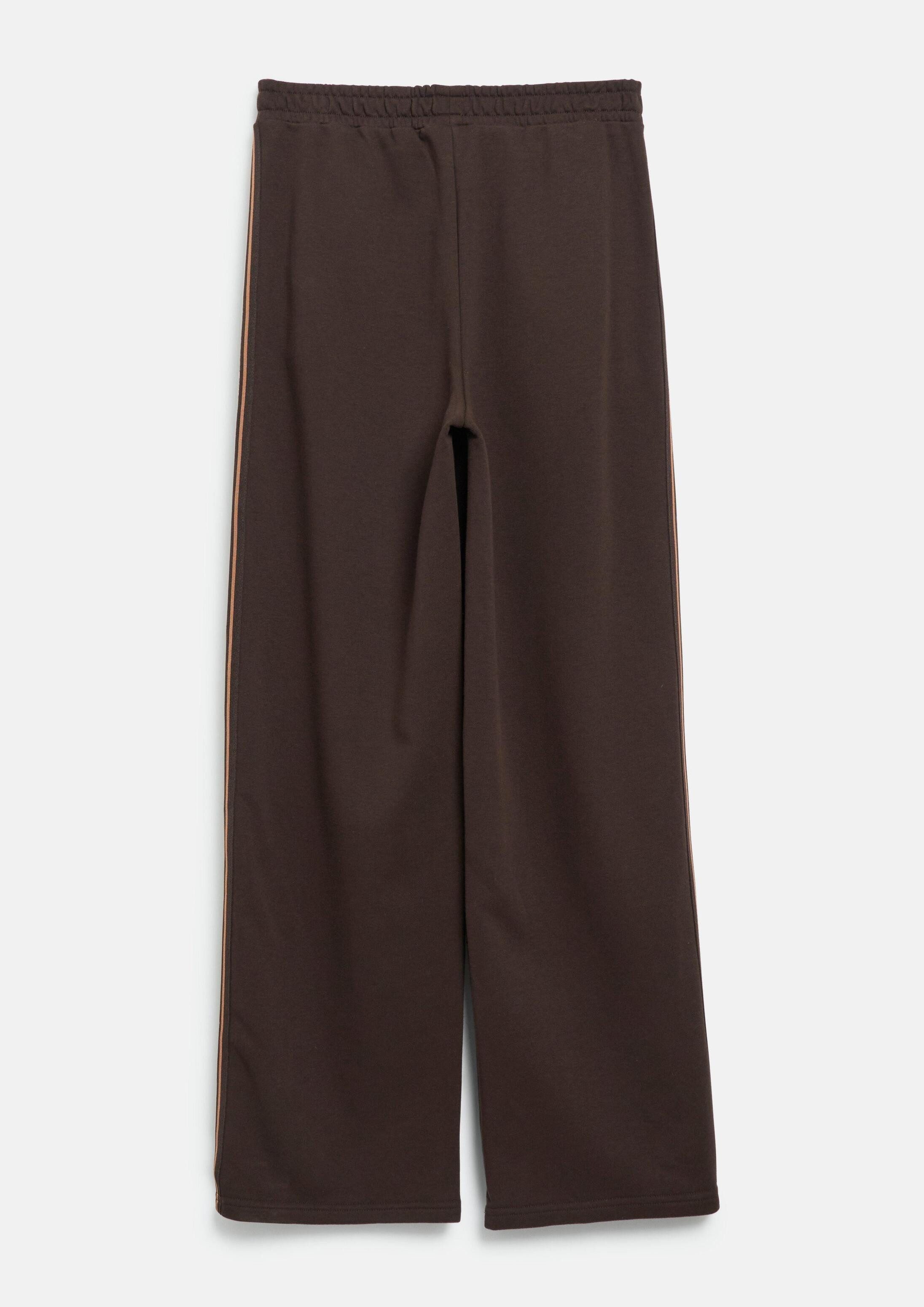 s.Oliver Chinos Hose Wide-Leg-Hose aus Interlockjersey
